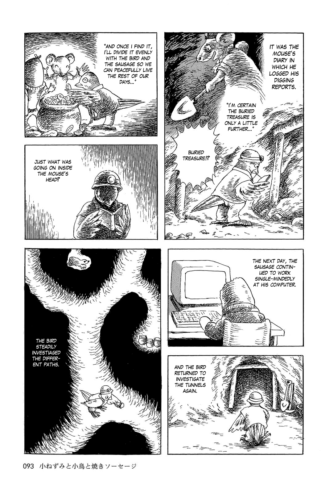 Sneewitchen - Geschichten nach Grimm Chapter 5.2 page 9 - Chapter 5 v2 : The Mouse, the Bird, and the Sausage