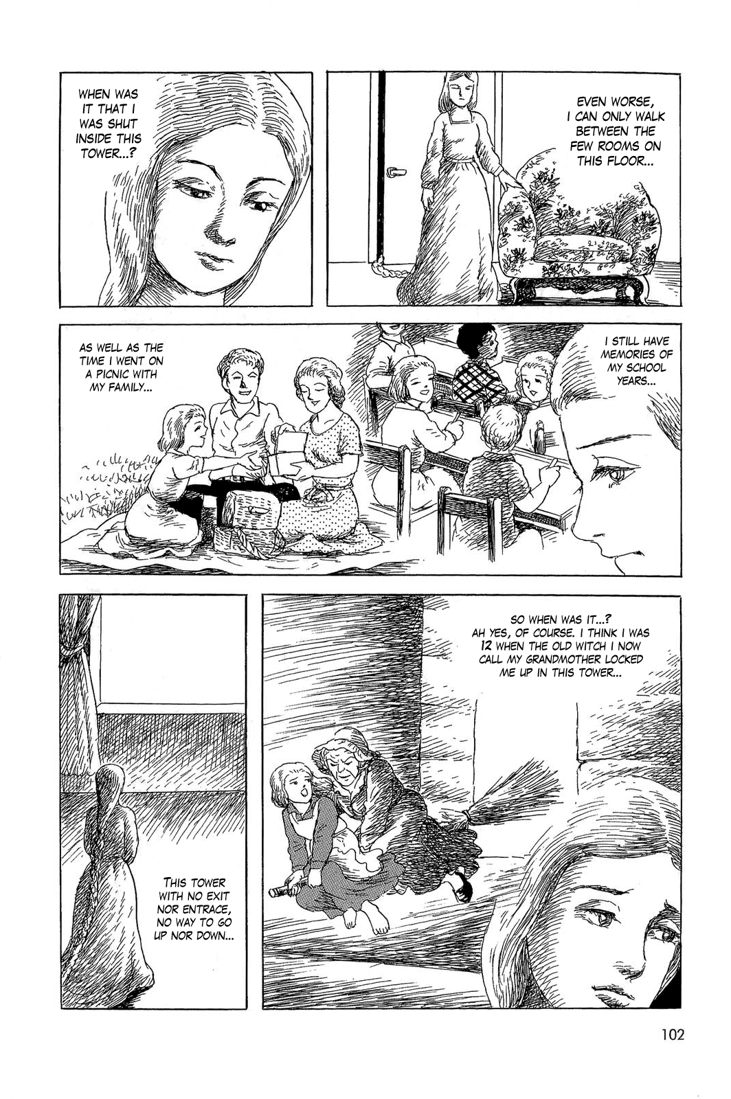 Sneewitchen - Geschichten nach Grimm Chapter 6.2 page 4 - Chapter 6 v2 : Rapunzel
