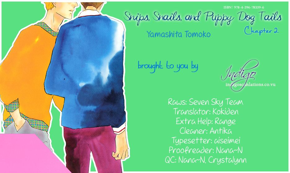 Snip, Snail & Dog Tail Chapter 2 page 1 - Chapter 2