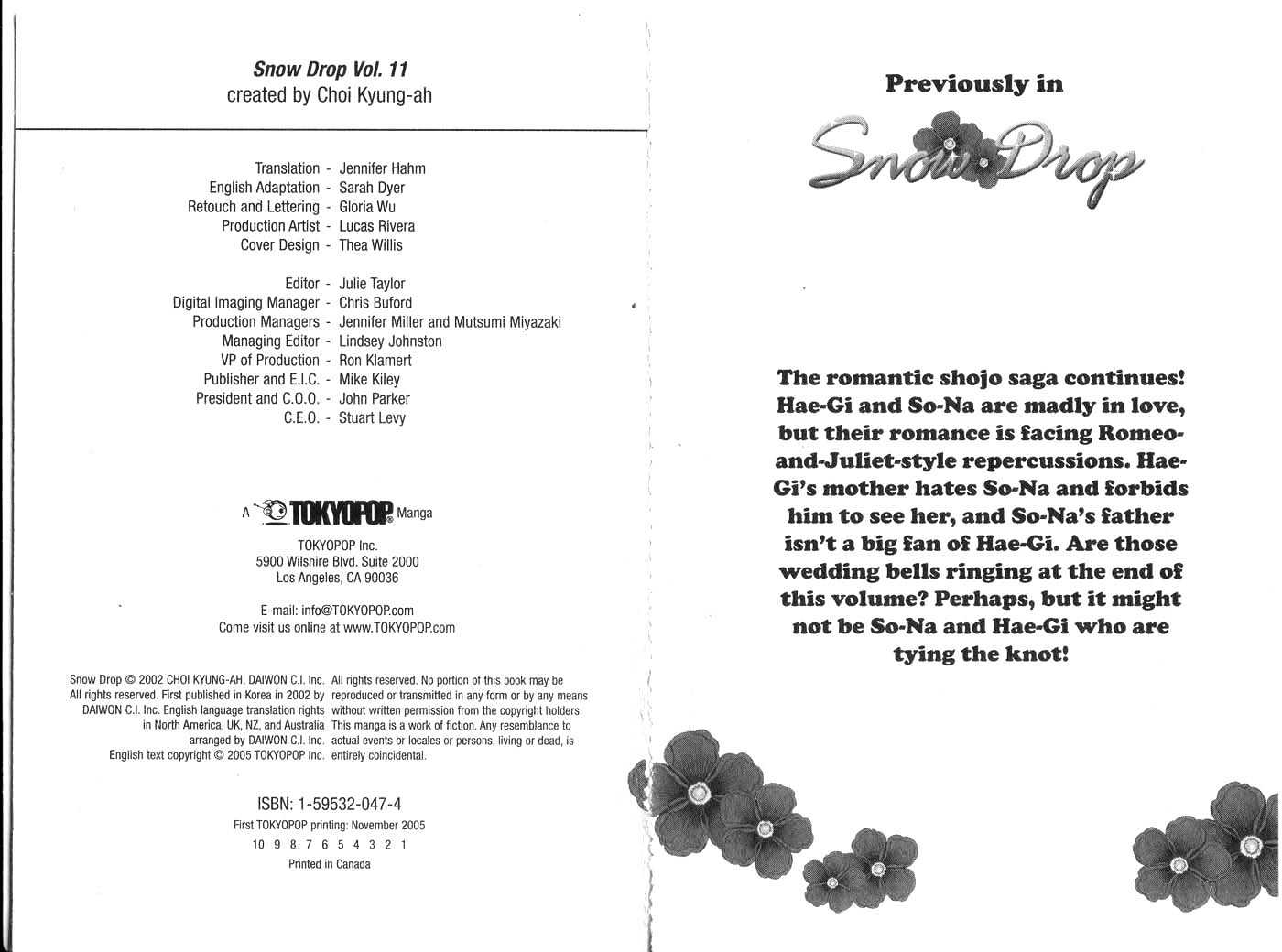 Snow Drop Chapter 11.0 page 2 - Vol.11 Chapter 0