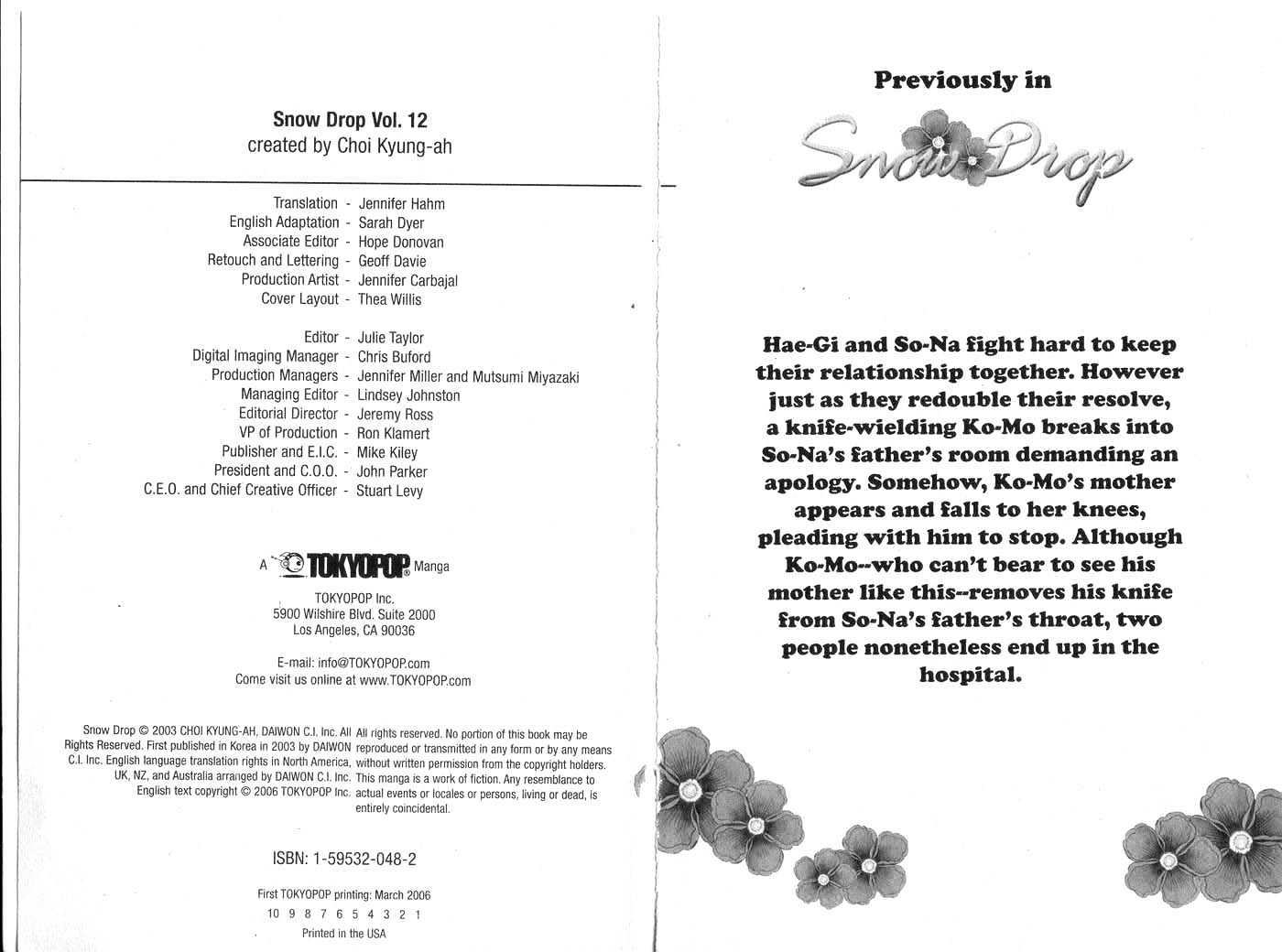 Snow Drop Chapter 12.0 page 2 - Vol.12 Chapter 0