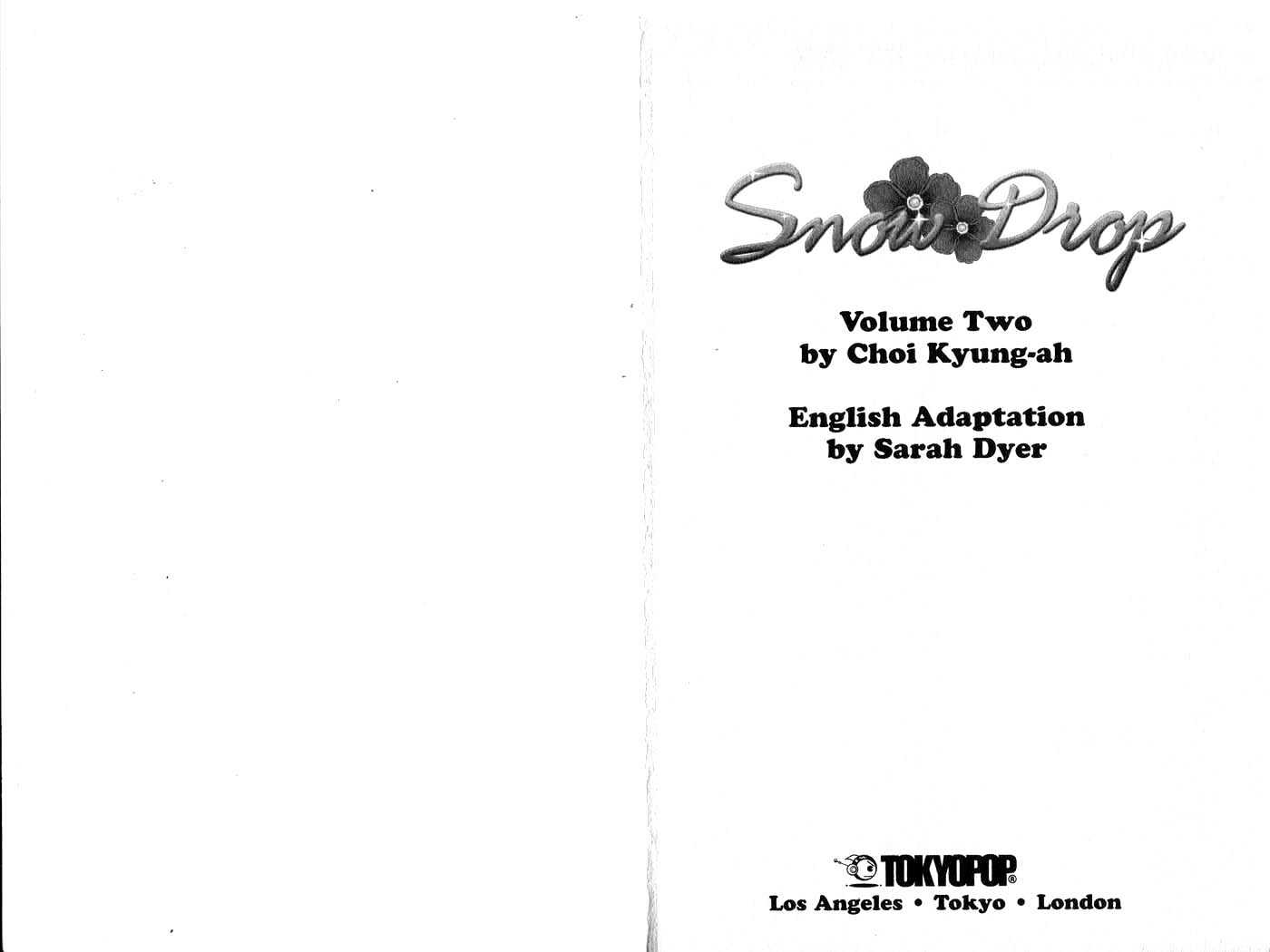 Snow Drop Chapter 2.0 page 1 - Vol.02 Chapter 0