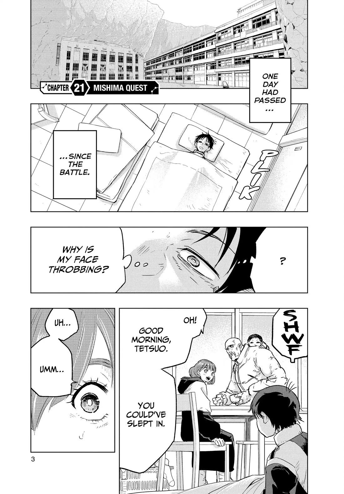 Snowball Earth Chapter 21 page 3 - Chapter 21: Mishima Quest