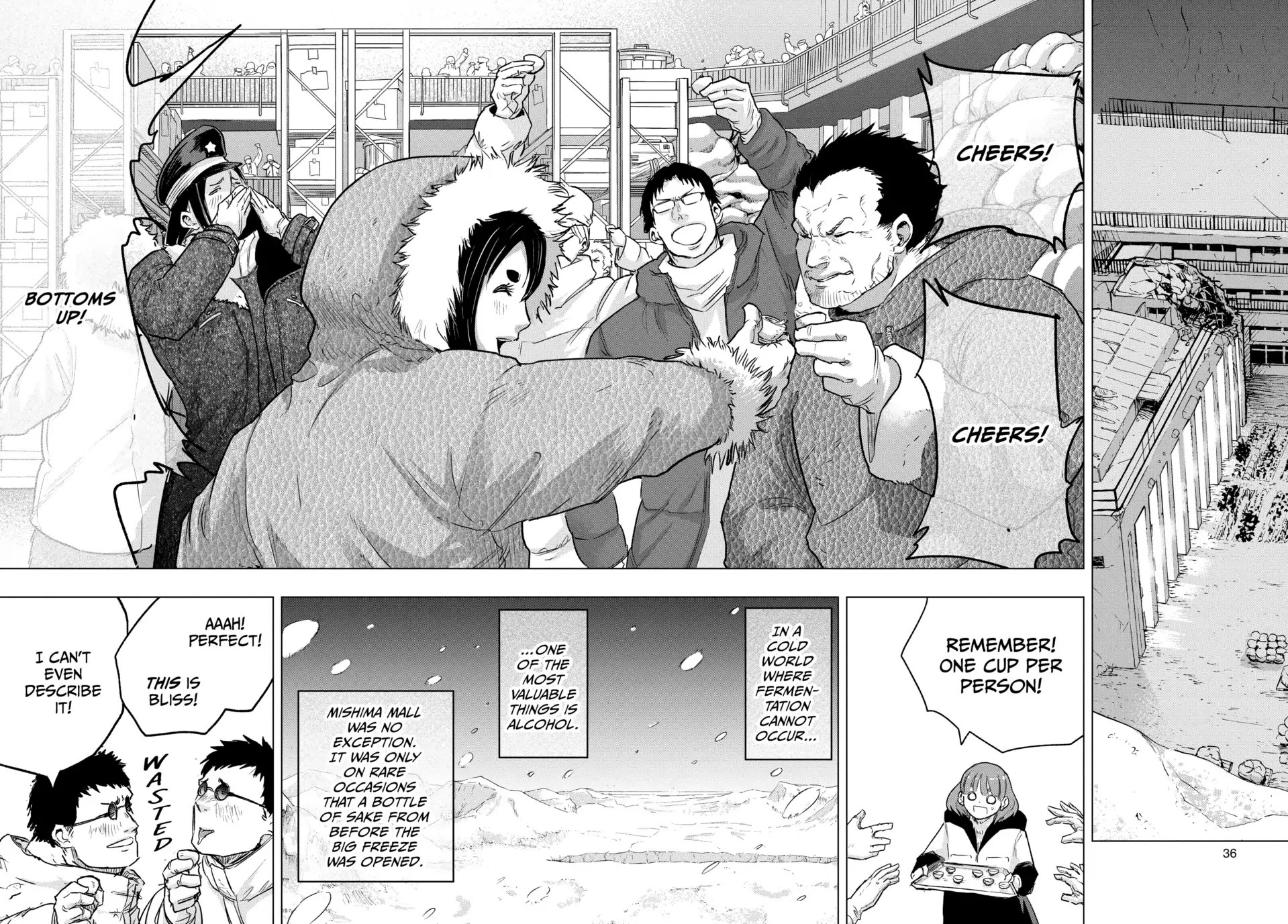 Snowball Earth Chapter 21 page 35 - Chapter 21: Mishima Quest