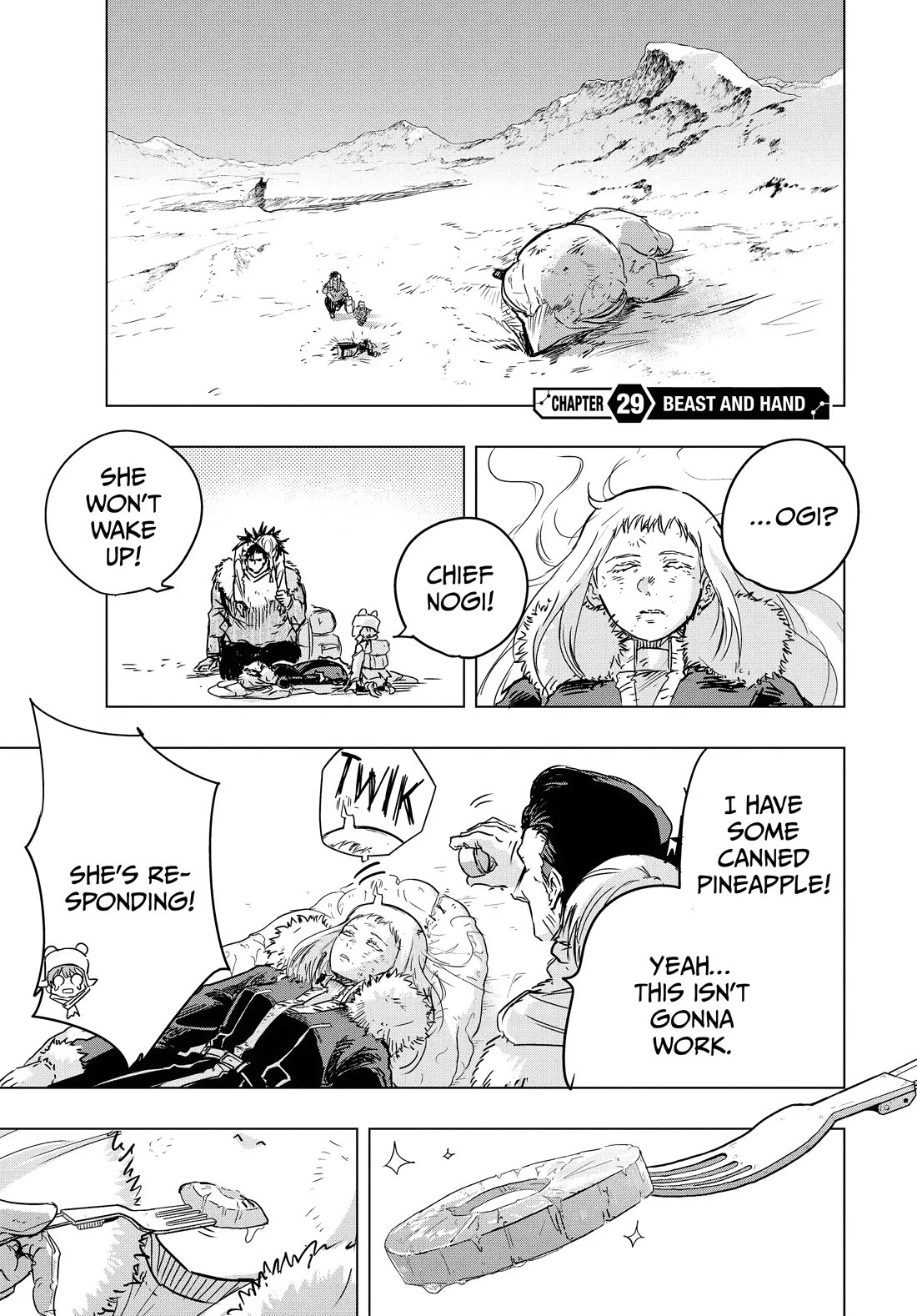 Snowball Earth Chapter 29 page 1 - Chapter 29: BEAST AND HAND