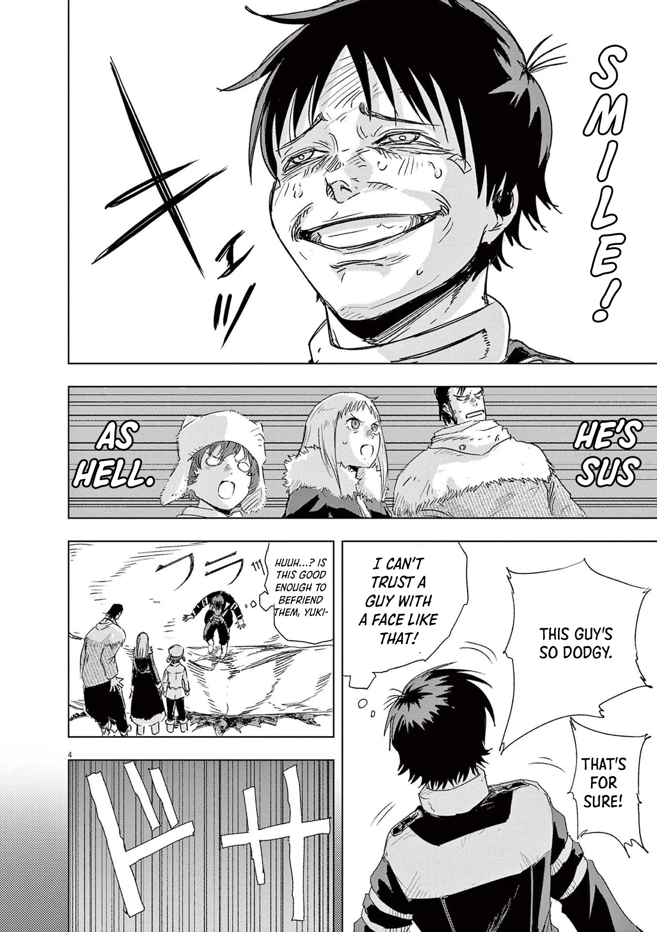 Snowball Earth Chapter 3 page 4 - Chapter 3: Tetsuo, the Beasts, and the Survivors