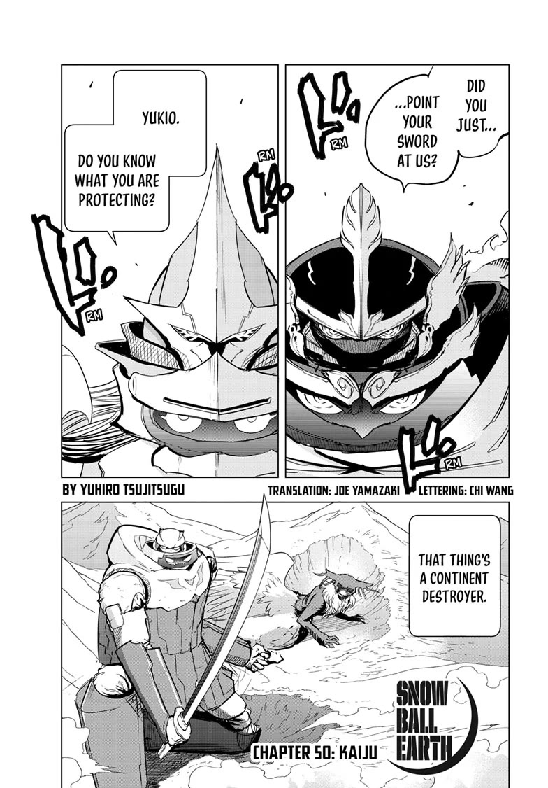 Snowball Earth Chapter 50 page 1 - Chapter 50: Kaiju