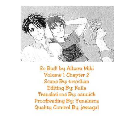 So Bad! Chapter 1.2 page 2 - Vol.01 Chapter 2