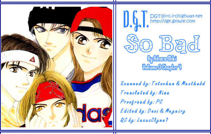 So Bad! Chapter 3.4 page 1 - Vol.03 Chapter 4