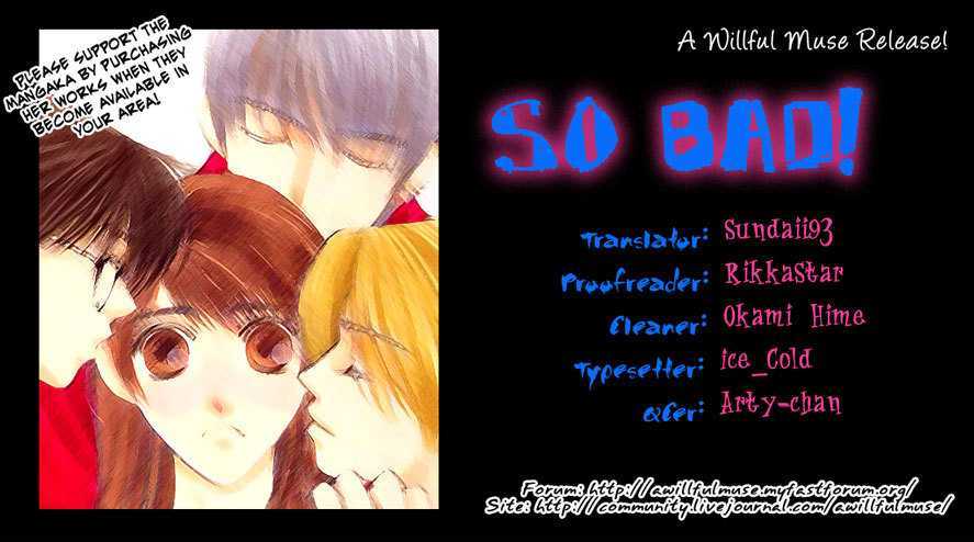 So Bad! Chapter 6.2 page 1 - Vol.06 Chapter 2