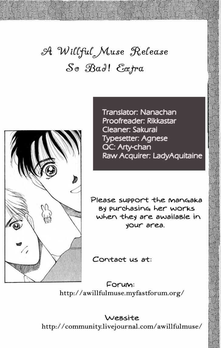 So Bad! Chapter 6.4-5 page 1 - Vol.06 Chapter 4.5 : Extra: End