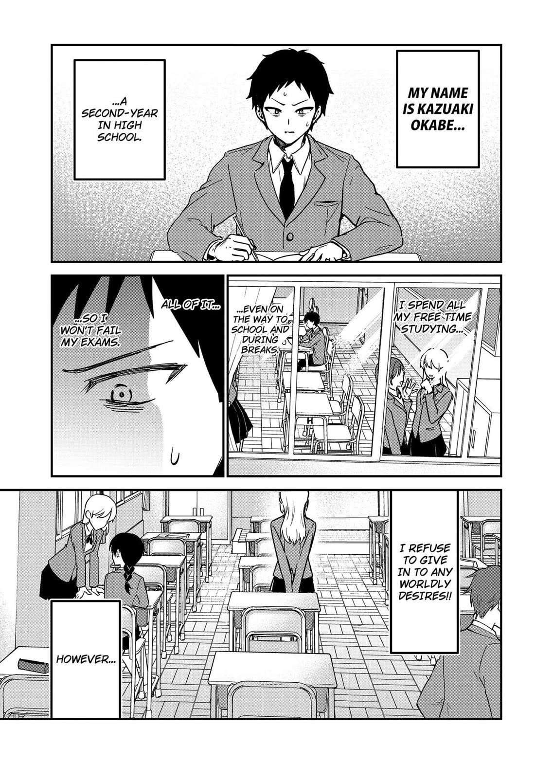 So you weren't into me?! Chapter 1 page 3 - Chapter 1