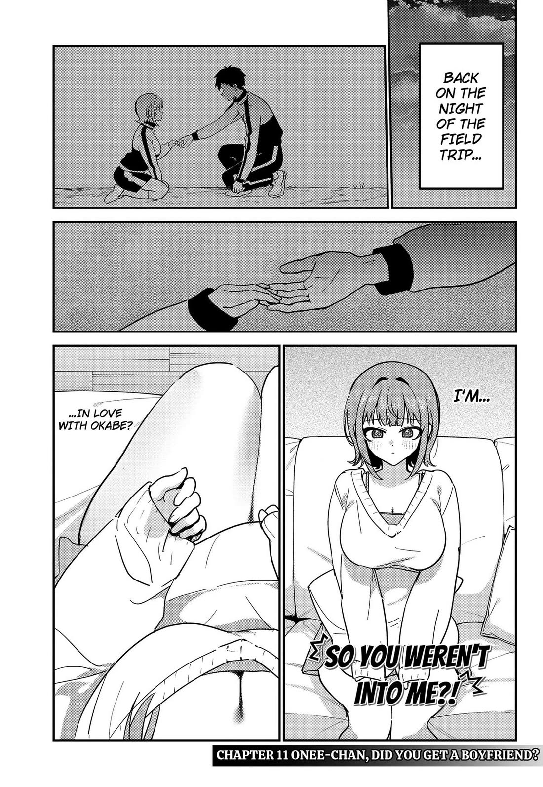 So you weren't into me?! Chapter 11 page 1 - Chapter 11
