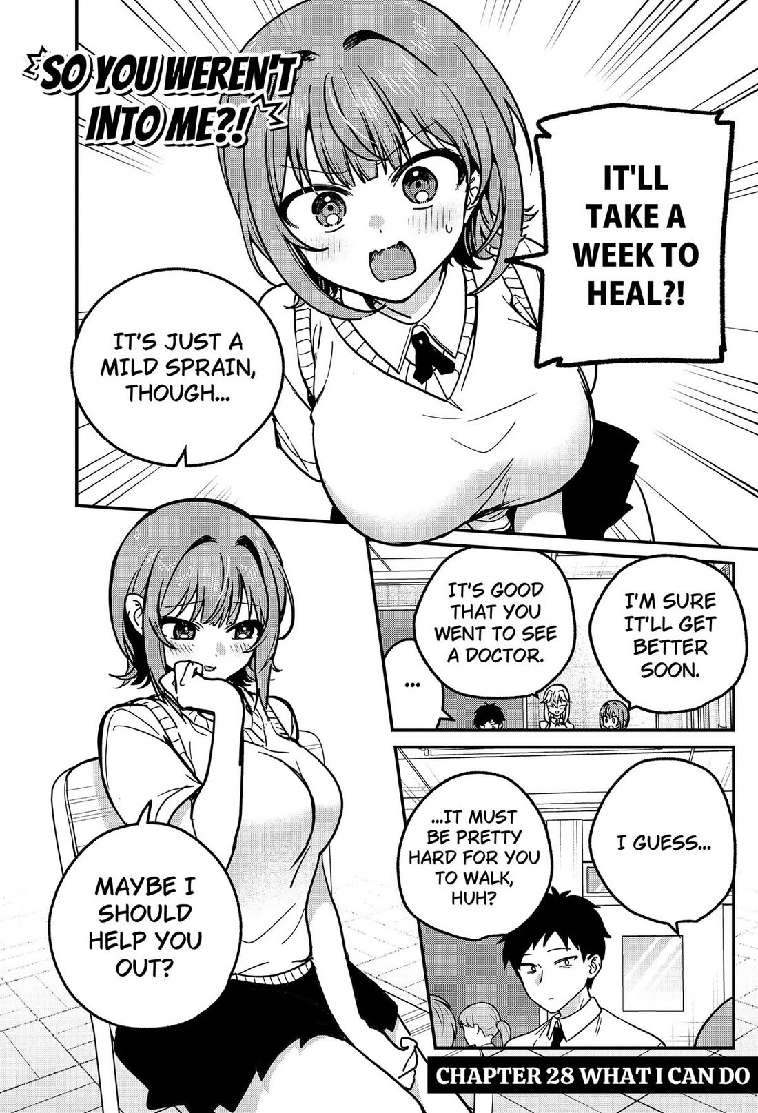 So you weren't into me?! Chapter 28 page 1 - Chapter 28
