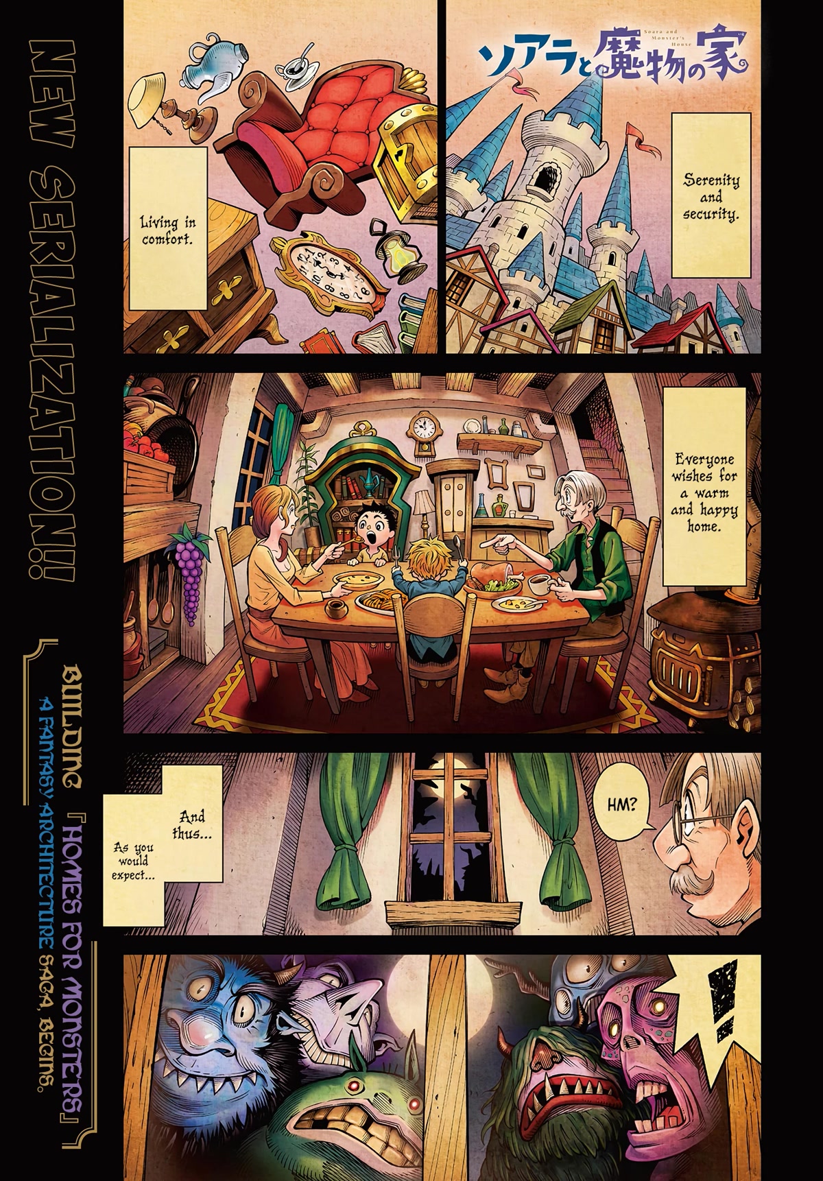 Soara and the Monster's House Chapter 1 page 1 - Chapter 1: The House for Monsters