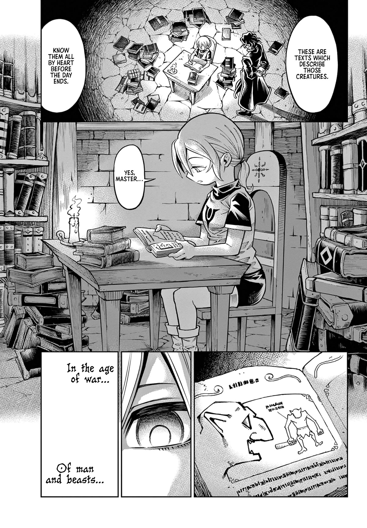 Soara and the Monster's House Chapter 1 page 3 - Chapter 1: The House for Monsters