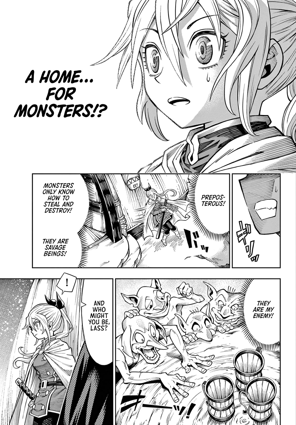 Soara and the Monster's House Chapter 1 page 36 - Chapter 1: The House for Monsters