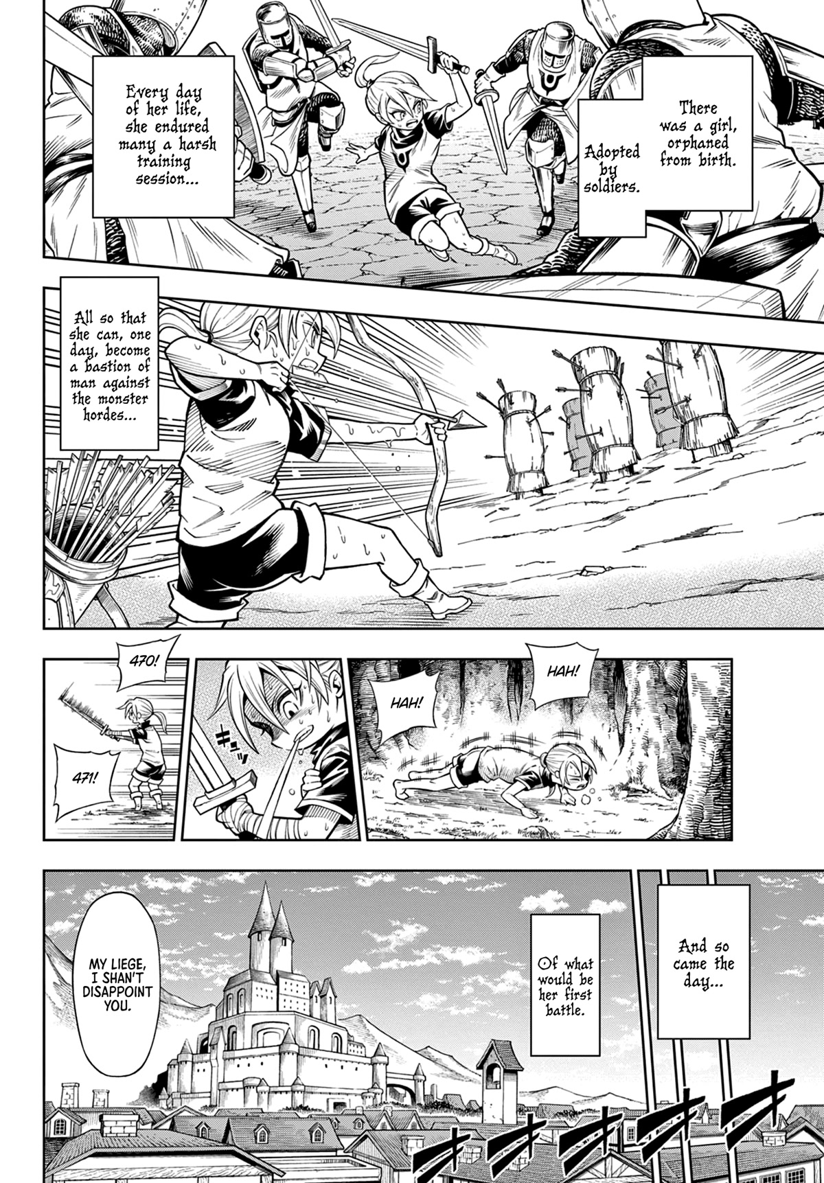 Soara and the Monster's House Chapter 1 page 4 - Chapter 1: The House for Monsters
