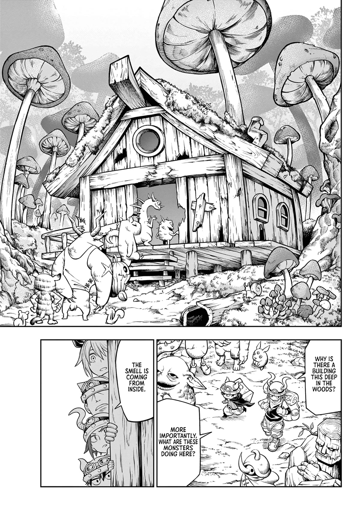 Soara and the Monster's House Chapter 12 page 11 - Chapter 12: Cats in the Wild Woods