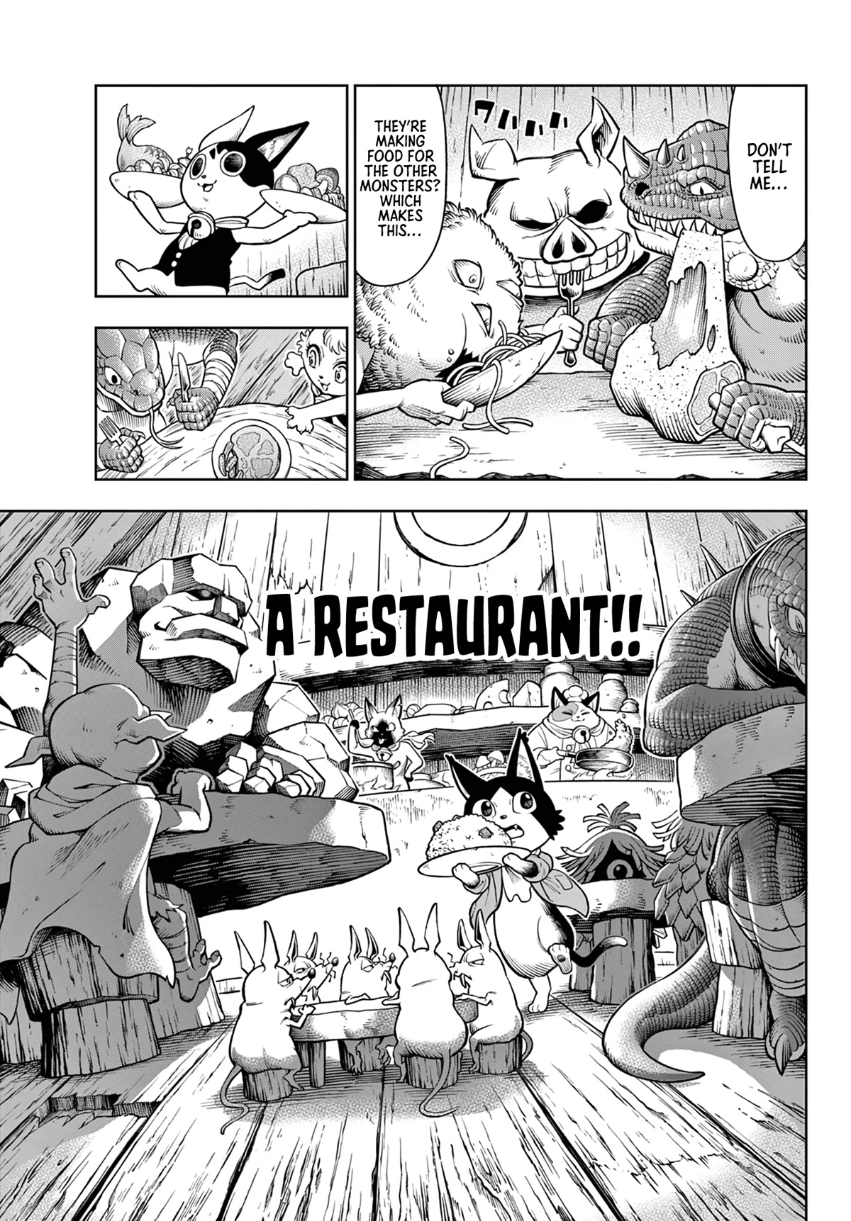 Soara and the Monster's House Chapter 12 page 15 - Chapter 12: Cats in the Wild Woods