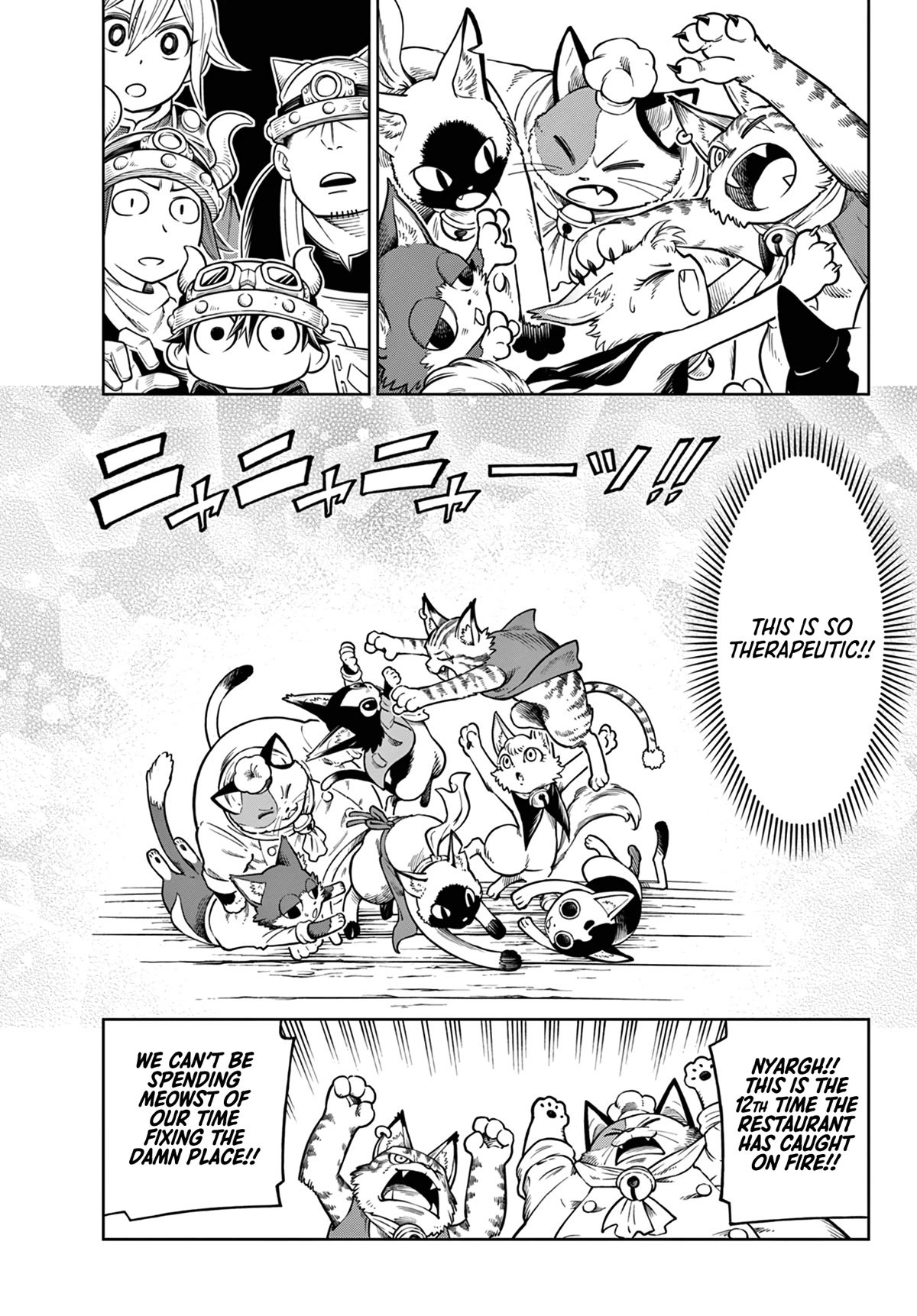 Soara and the Monster's House Chapter 12 page 28 - Chapter 12: Cats in the Wild Woods