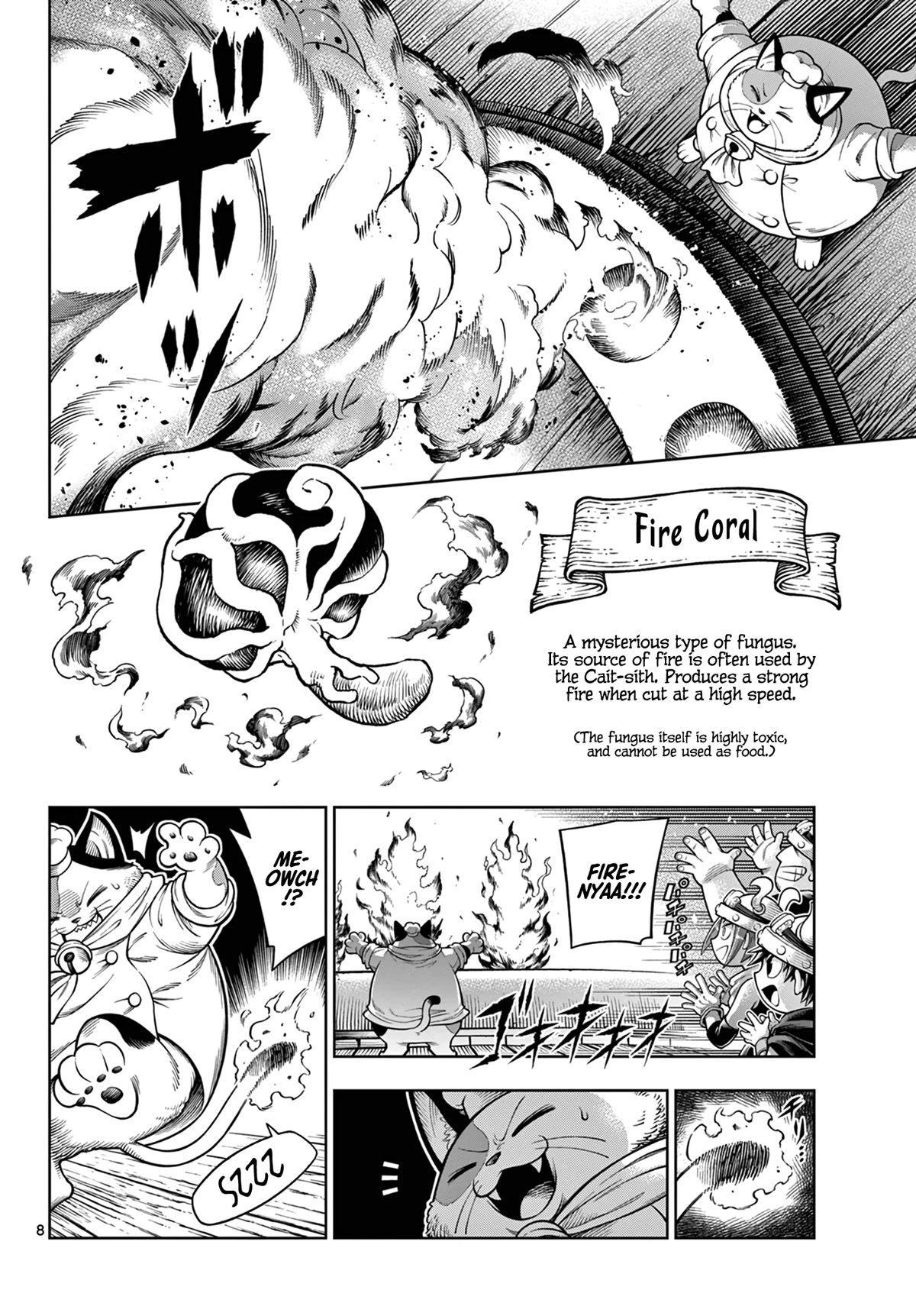 Soara and the Monster's House Chapter 13 page 8 - Chapter 13: The Cait's Spirit