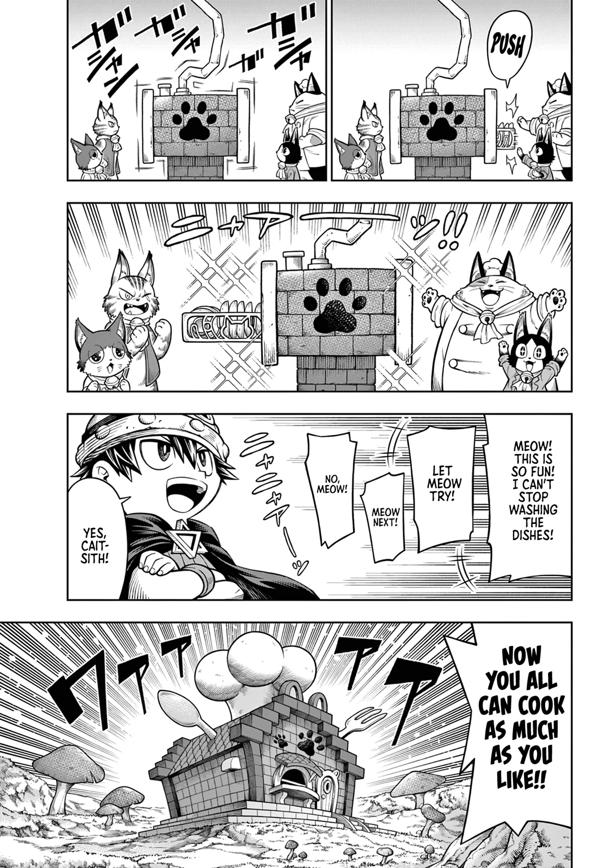 Soara and the Monster's House Chapter 14 page 16 - Chapter 14: The Best Kitchen