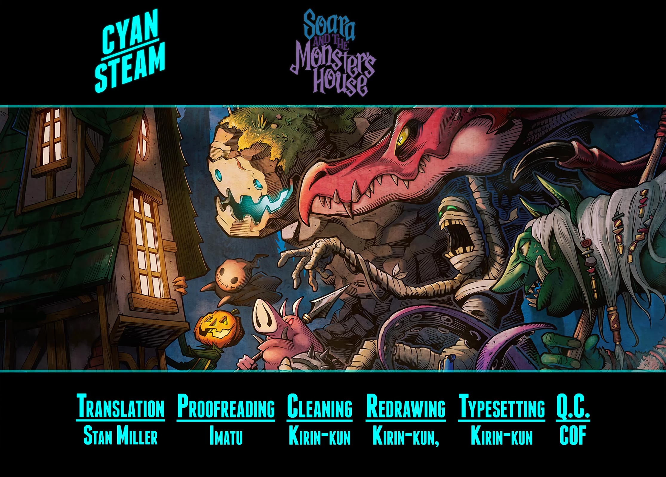 Soara and the Monster's House Chapter 17 page 23 - Chapter 17: The Tiny Green People and the Giant of Earth