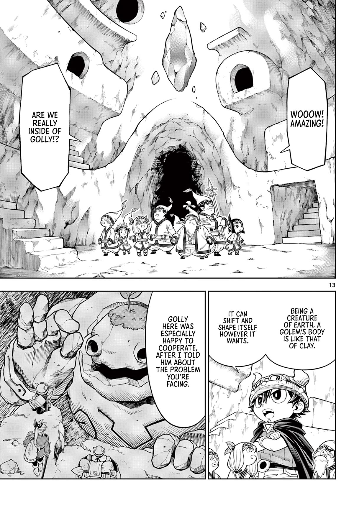 Soara and the Monster's House Chapter 18 page 13 - Chapter 18: The House of Earth and Tree