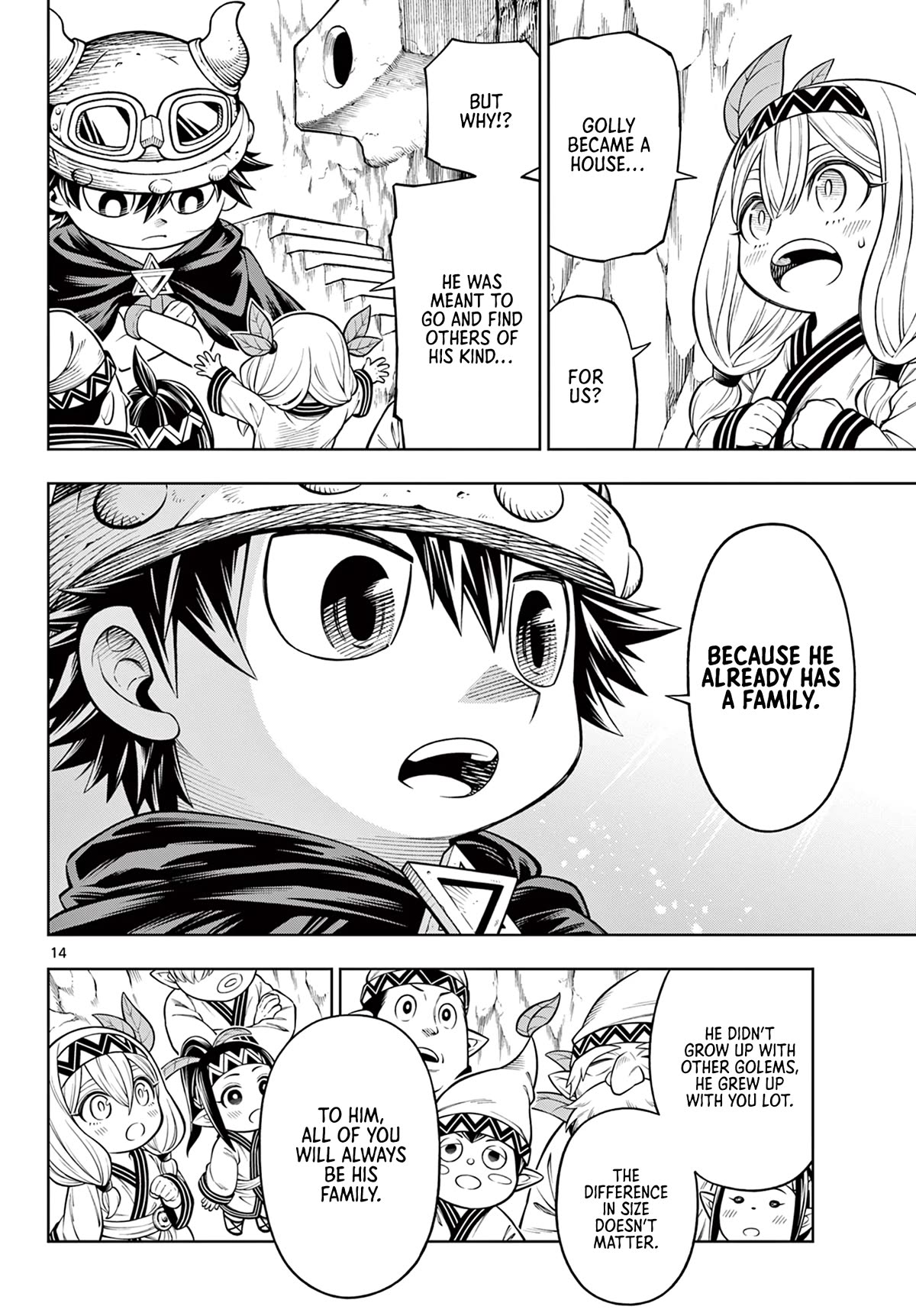 Soara and the Monster's House Chapter 18 page 14 - Chapter 18: The House of Earth and Tree