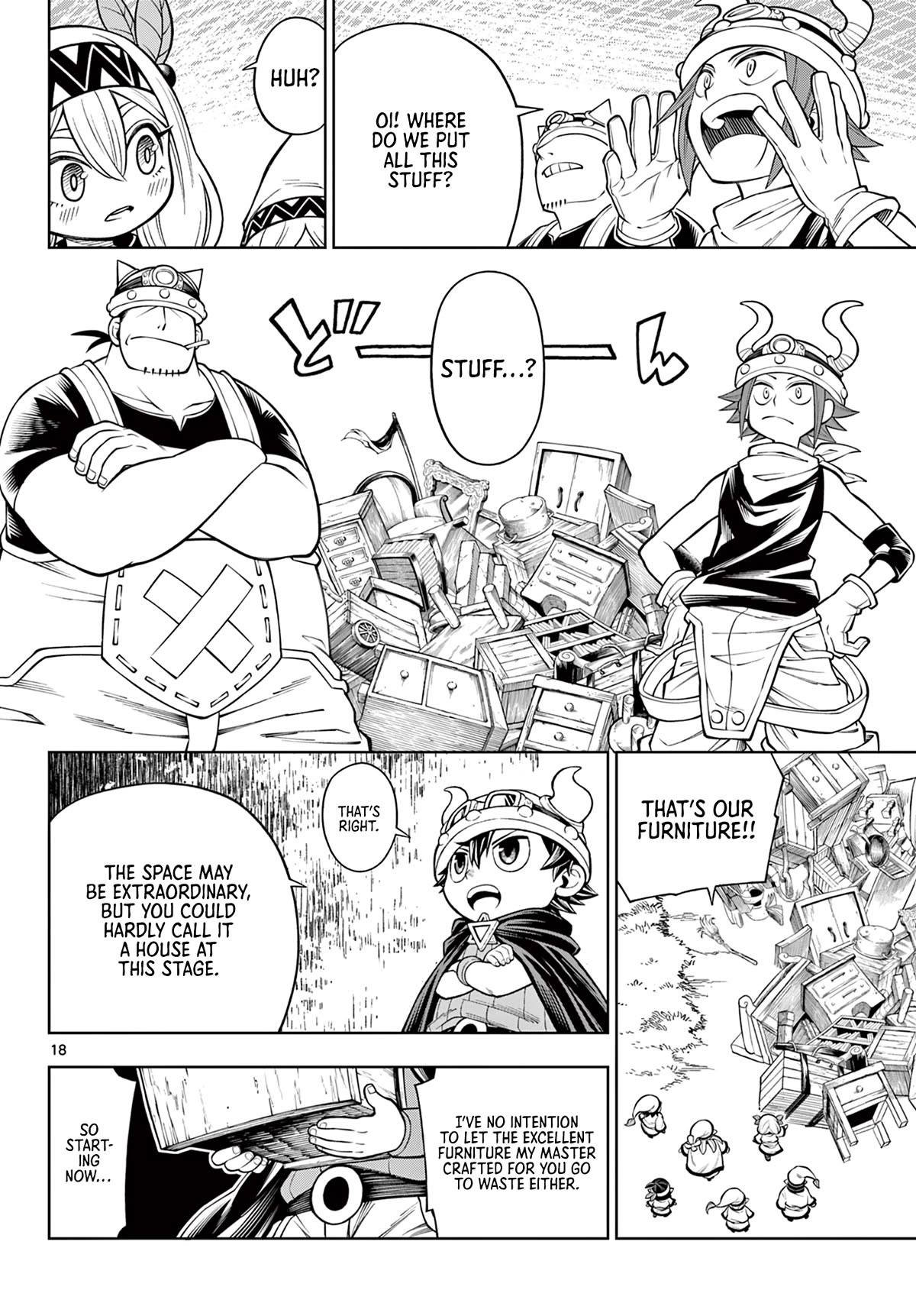 Soara and the Monster's House Chapter 18 page 18 - Chapter 18: The House of Earth and Tree