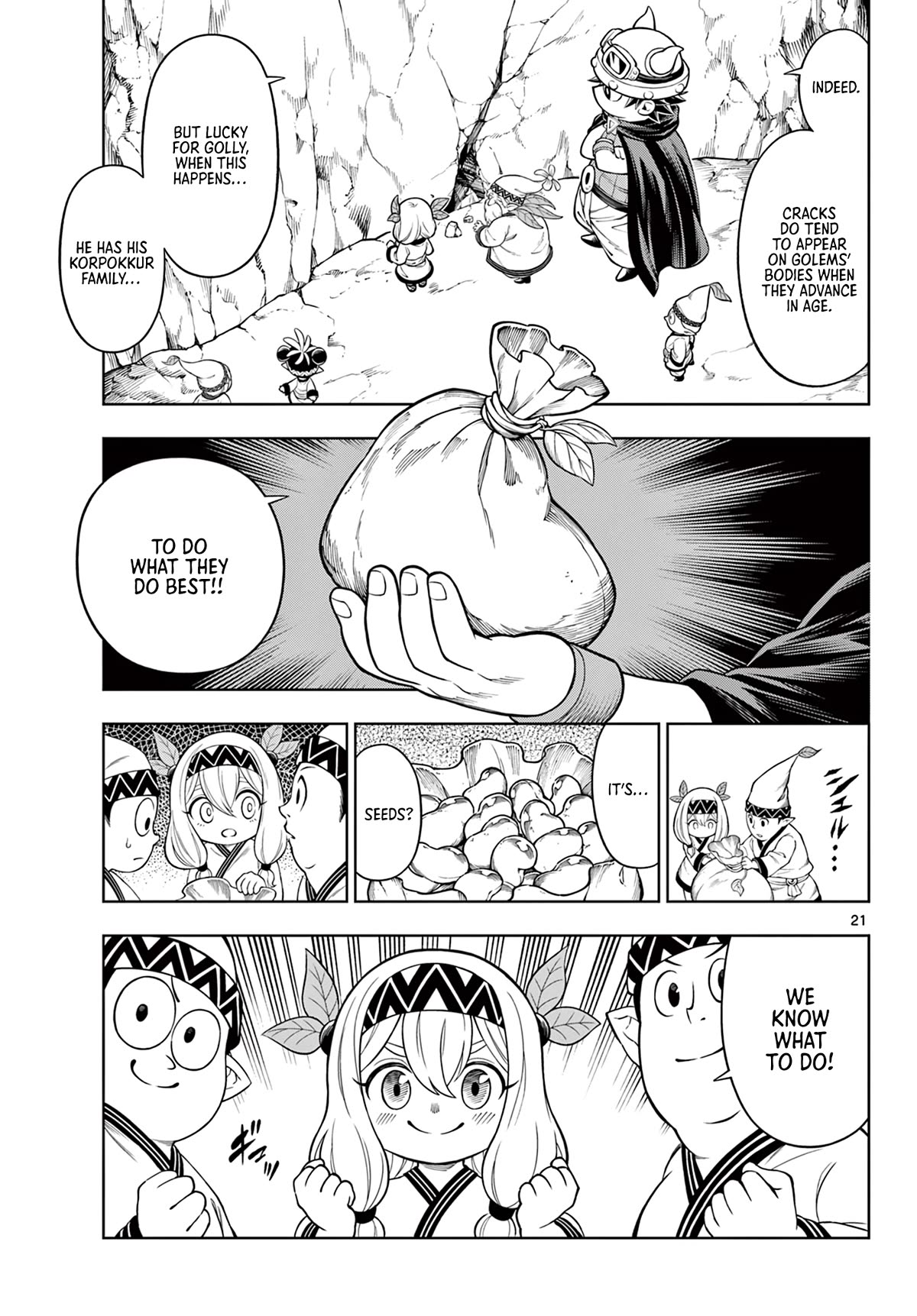 Soara and the Monster's House Chapter 18 page 21 - Chapter 18: The House of Earth and Tree