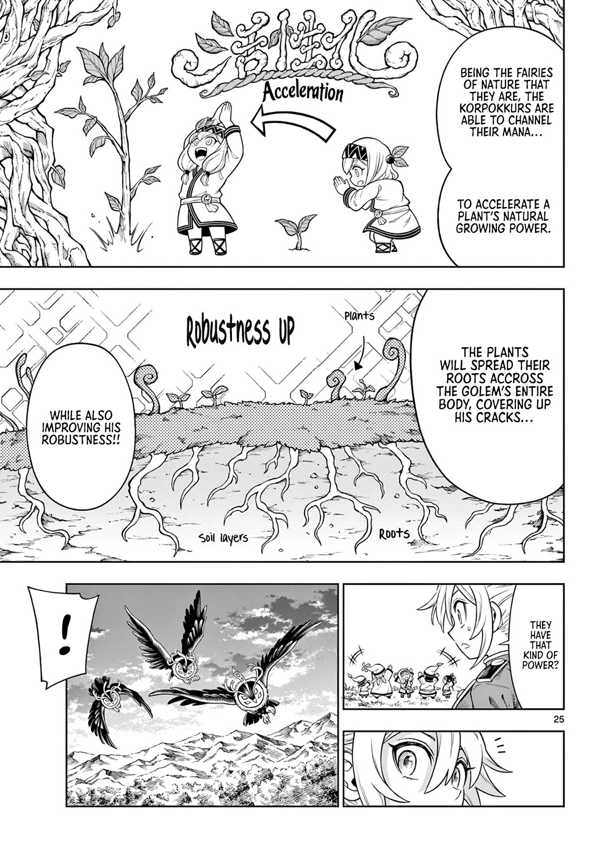 Soara and the Monster's House Chapter 18 page 25 - Chapter 18: The House of Earth and Tree
