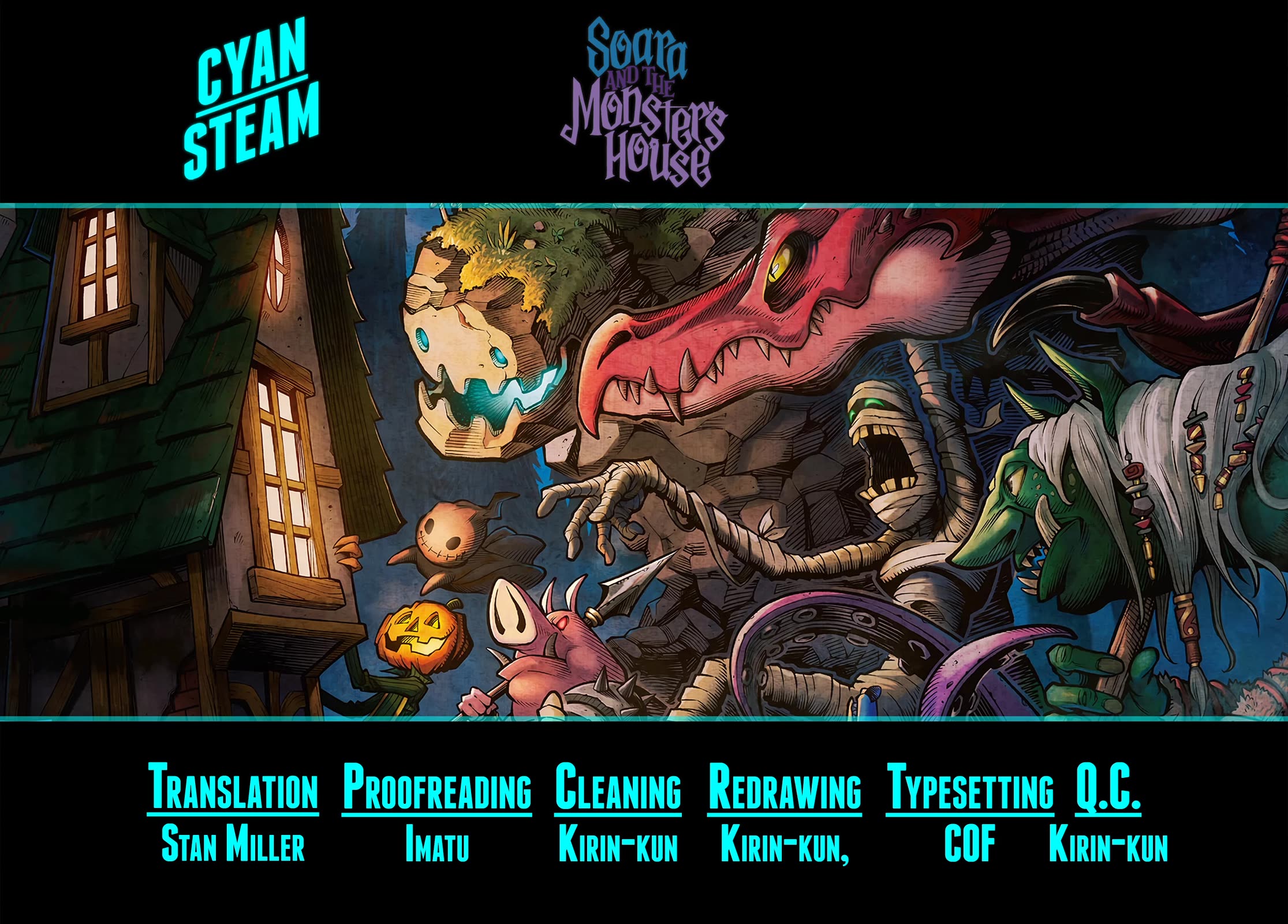 Soara and the Monster's House Chapter 18 page 36 - Chapter 18: The House of Earth and Tree