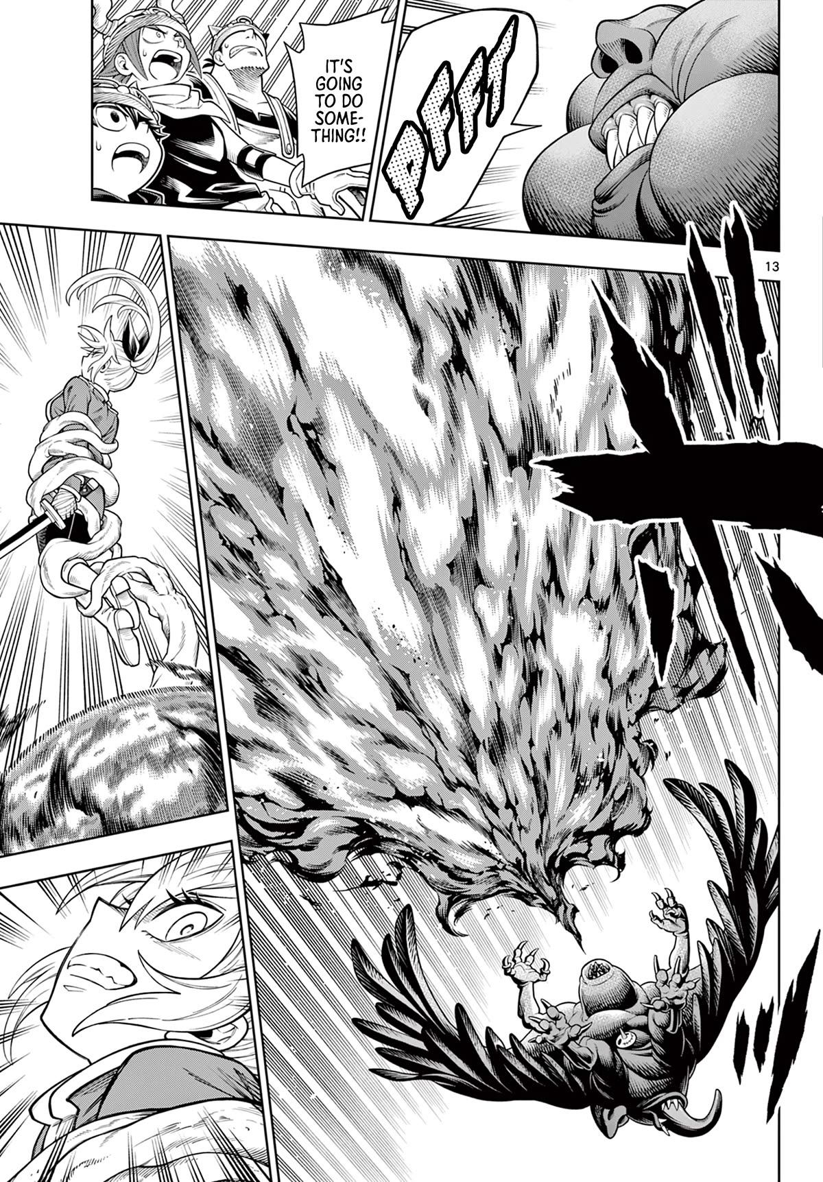 Soara and the Monster's House Chapter 19 page 13 - Chapter 19: Are You Afraid?