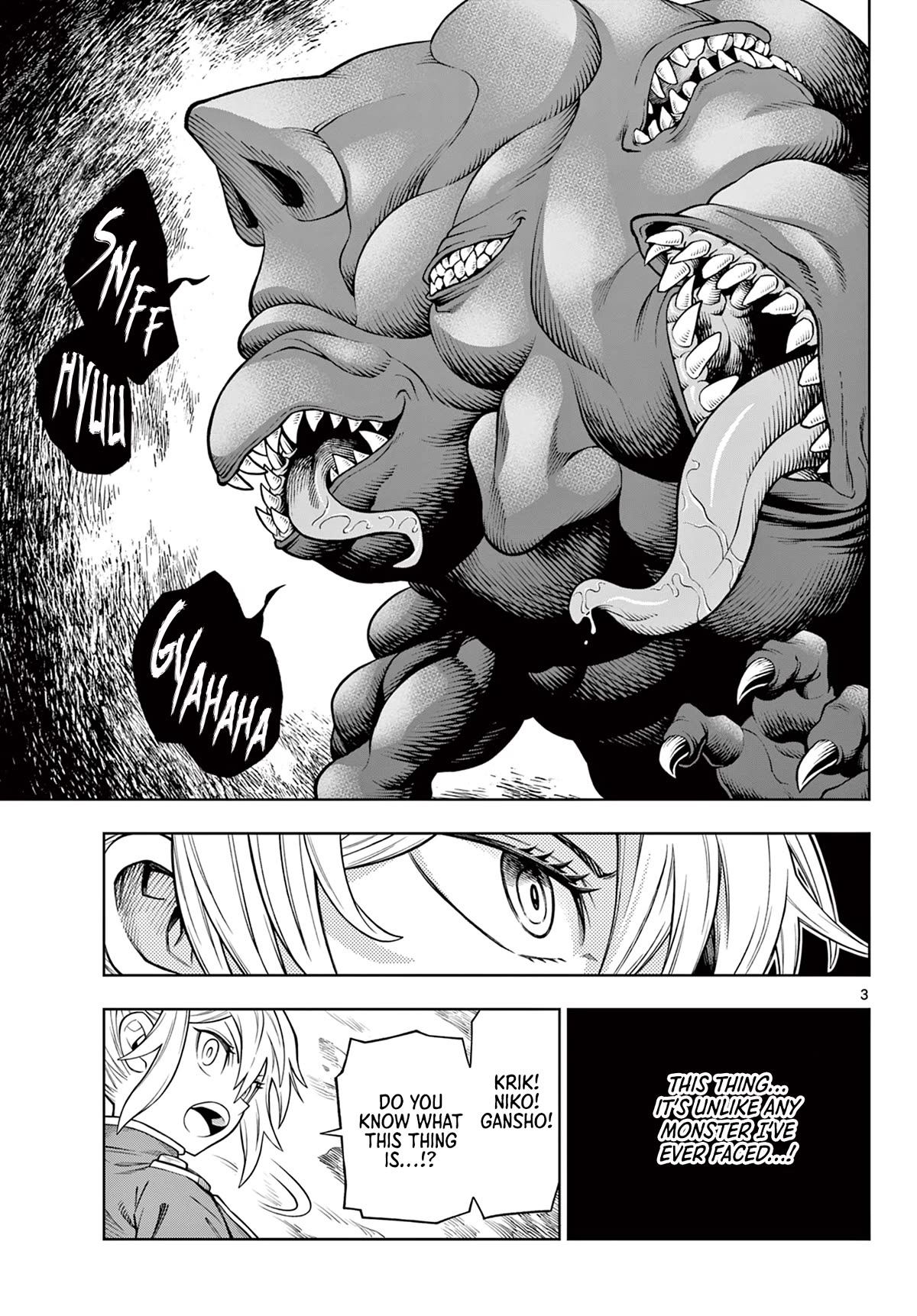Soara and the Monster's House Chapter 19 page 3 - Chapter 19: Are You Afraid?
