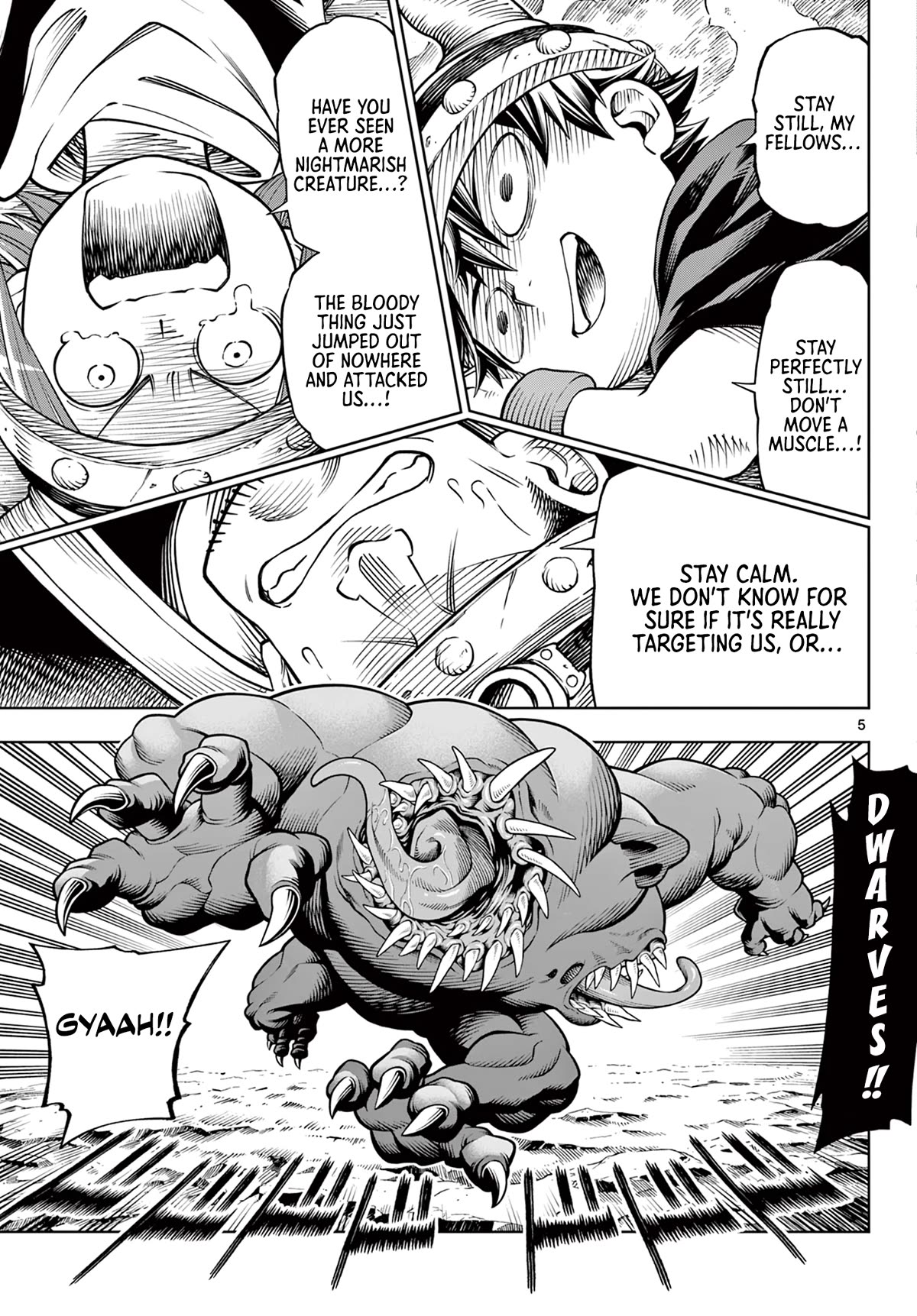 Soara and the Monster's House Chapter 19 page 5 - Chapter 19: Are You Afraid?