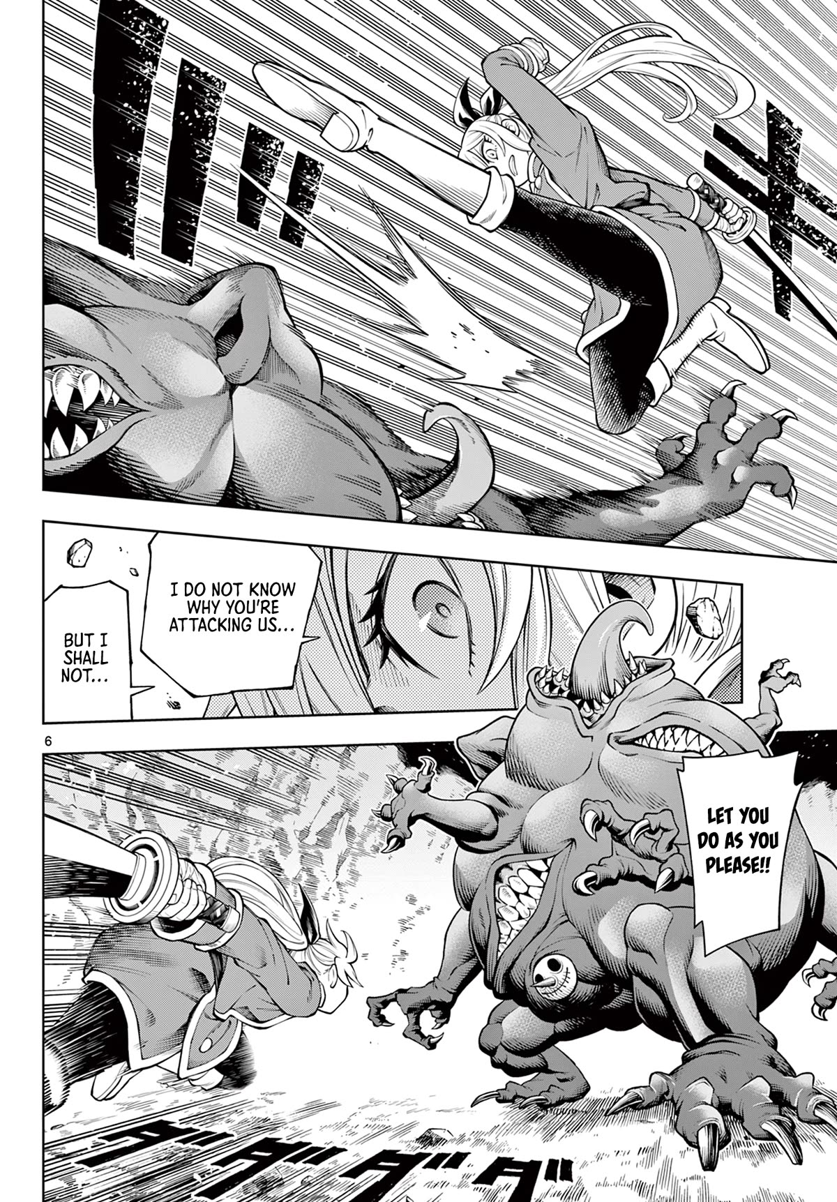 Soara and the Monster's House Chapter 19 page 6 - Chapter 19: Are You Afraid?