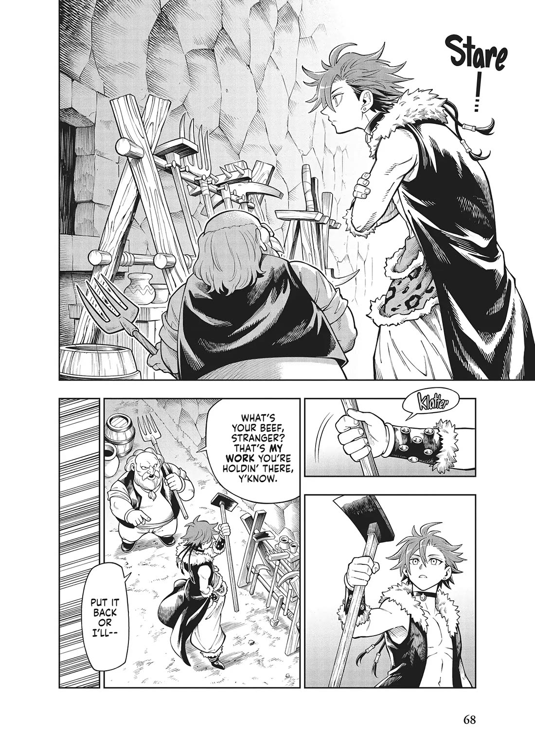 Soara and the Monster's House Chapter 21 page 14 - Chapter 21: The Two Blacksmiths