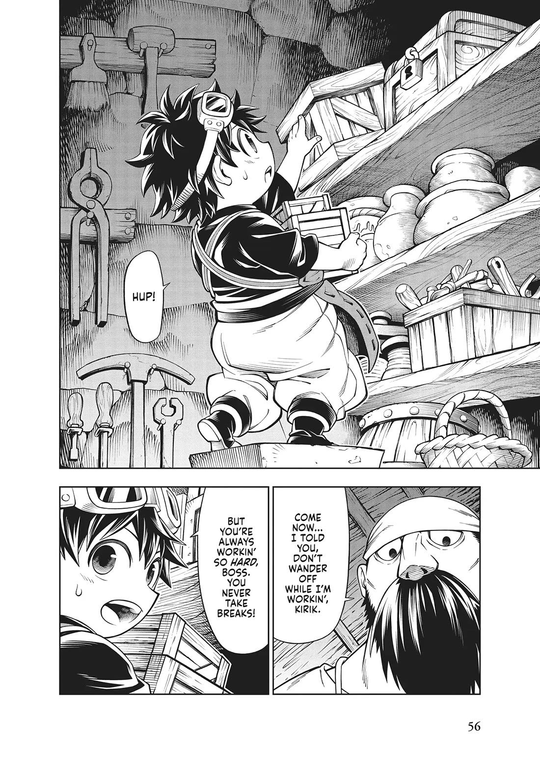 Soara and the Monster's House Chapter 21 page 2 - Chapter 21: The Two Blacksmiths