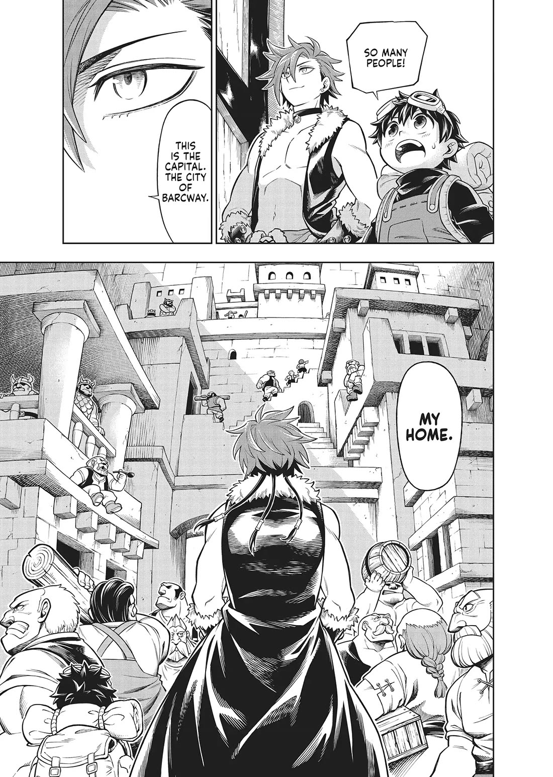 Soara and the Monster's House Chapter 22 page 5 - Chapter 22: The Capital