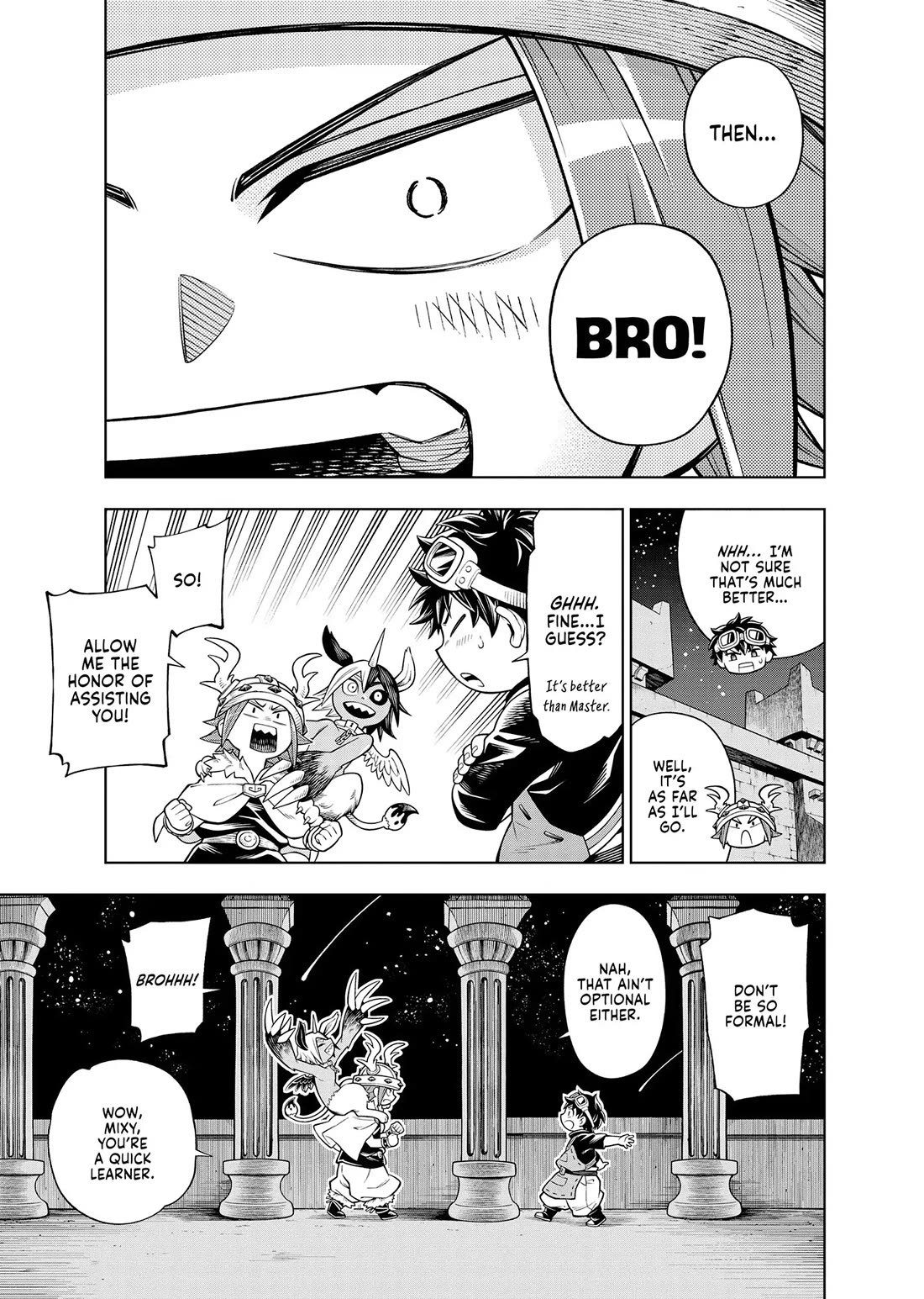 Soara and the Monster's House Chapter 26 page 17 - Chapter 26: Bro