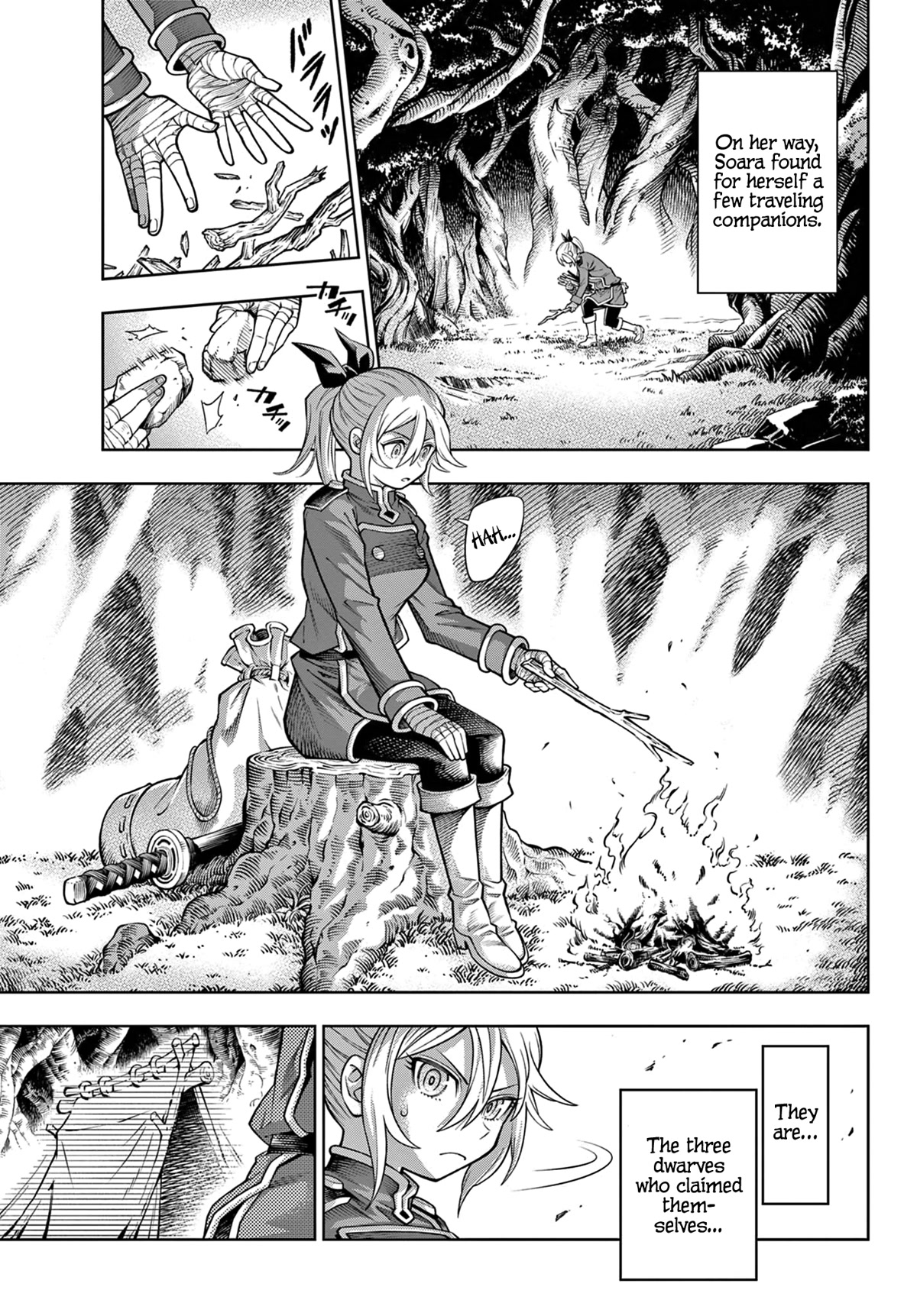 Soara and the Monster's House Chapter 3 page 6 - Chapter 3: Traveling Companions