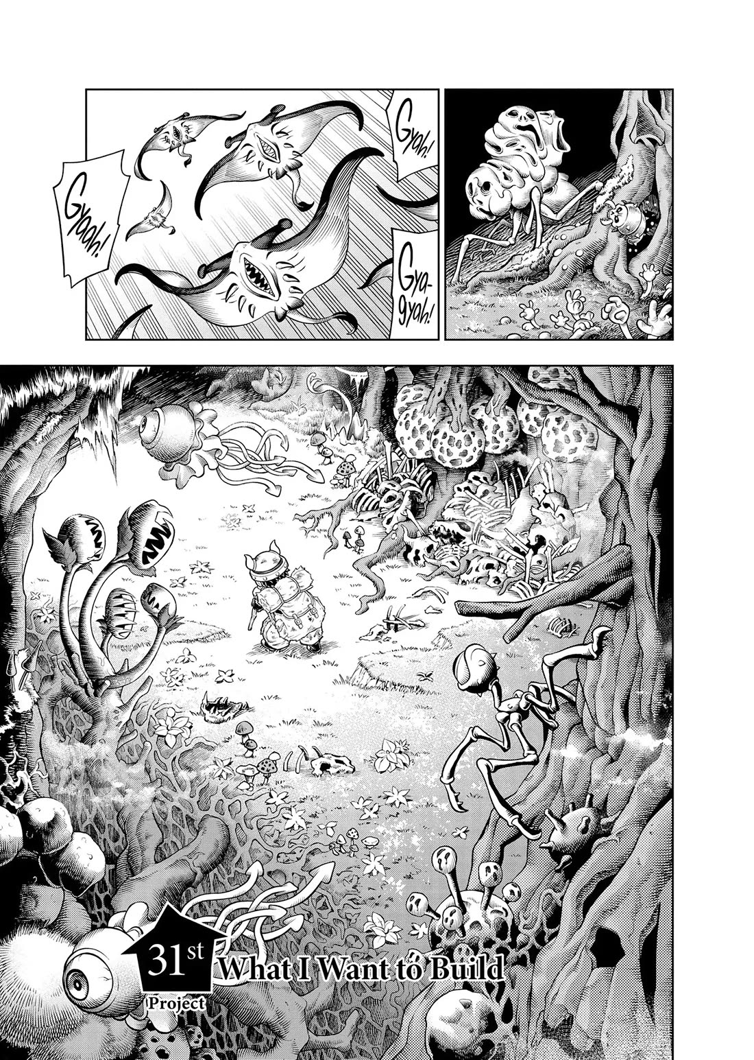Soara and the Monster's House Chapter 31 page 1 - Chapter 31: What I Want to Build
