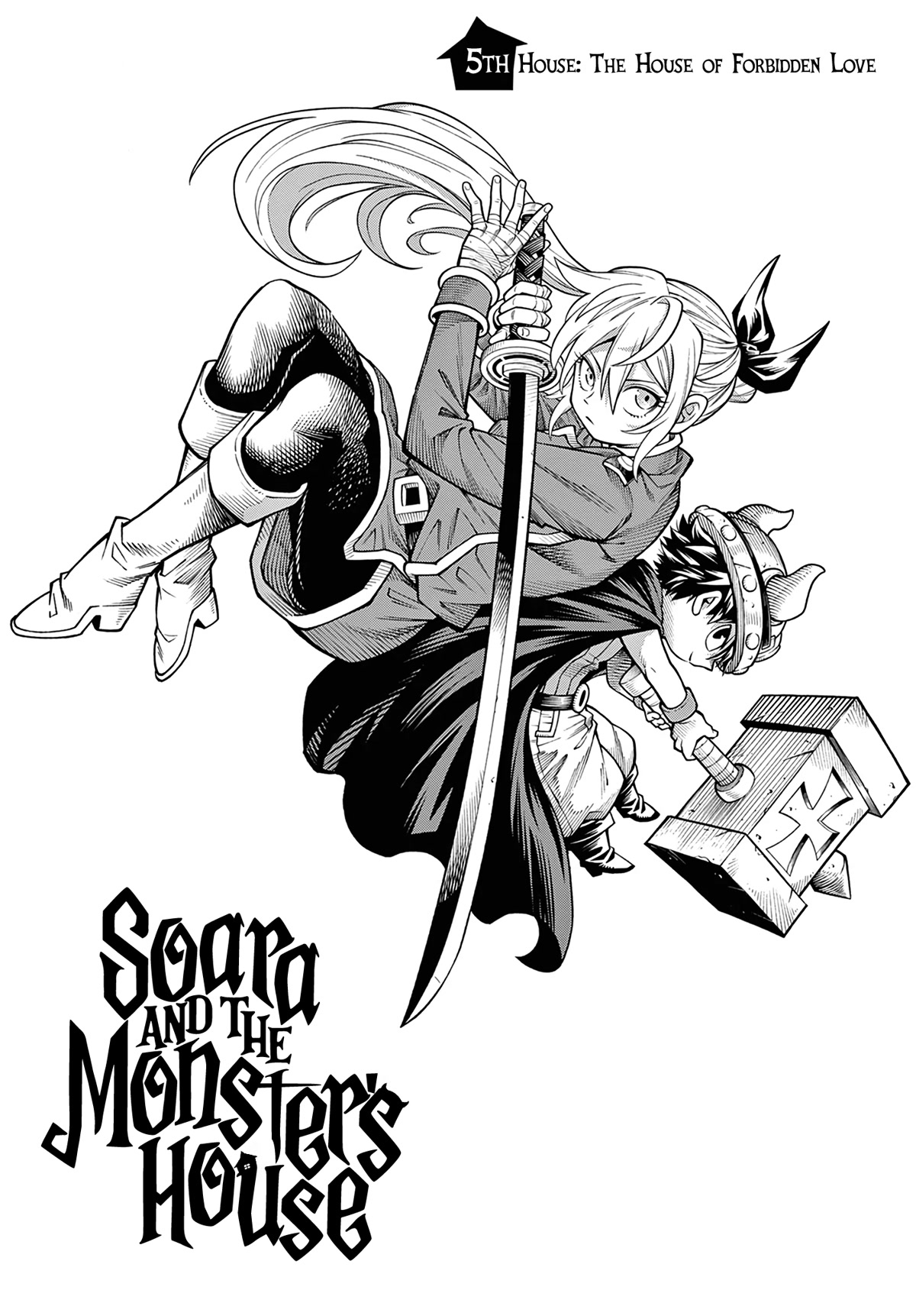 Soara and the Monster's House Chapter 5 page 1 - Chapter 5: The House of Forbidden Love