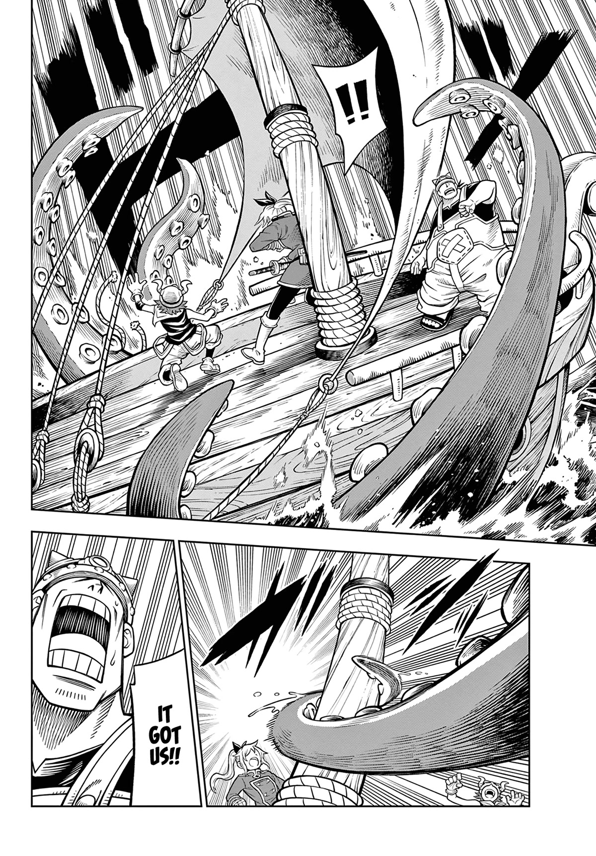 Soara and the Monster's House Chapter 6 page 14 - Chapter 6: From Architects to Pirates