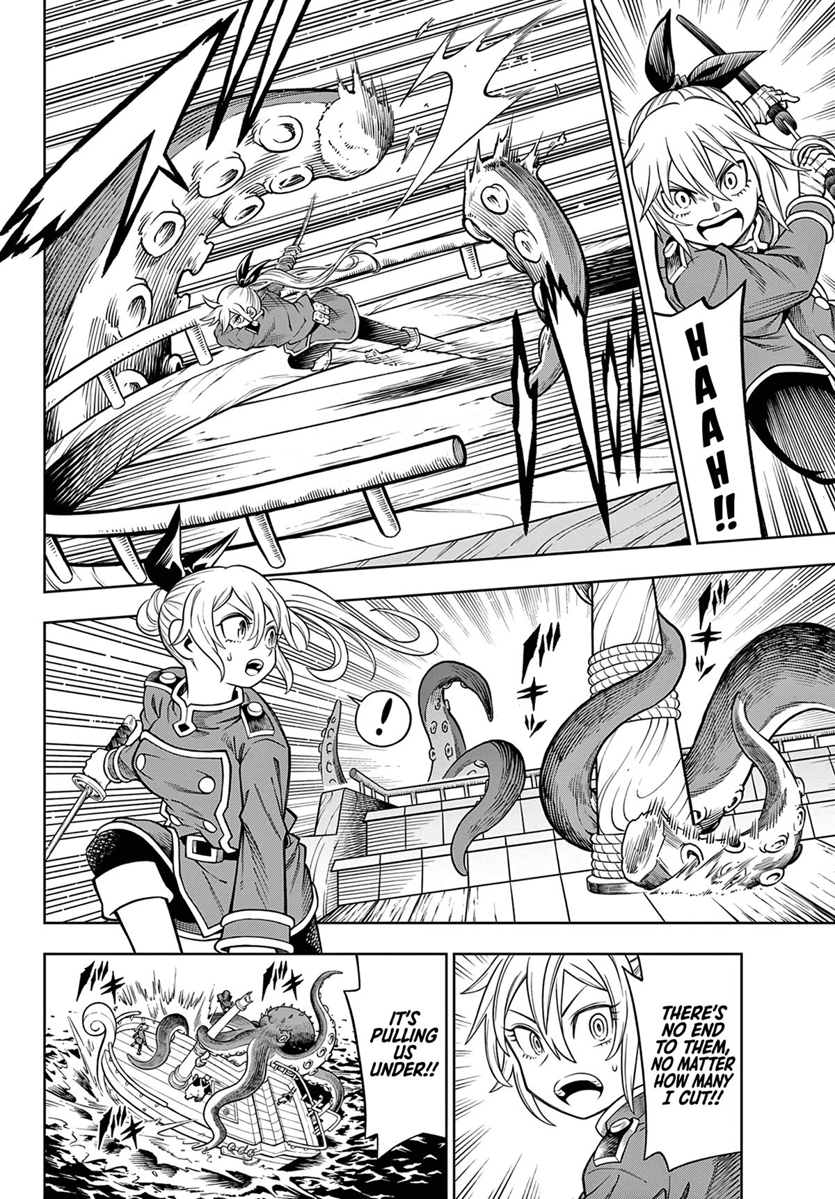 Soara and the Monster's House Chapter 6 page 16 - Chapter 6: From Architects to Pirates