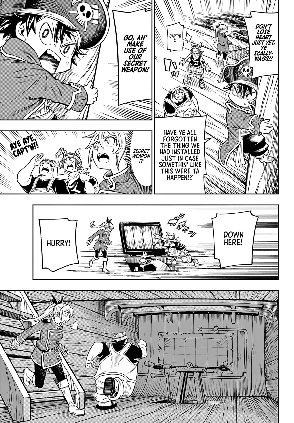 Soara and the Monster's House Chapter 6 page 17 - Chapter 6: From Architects to Pirates