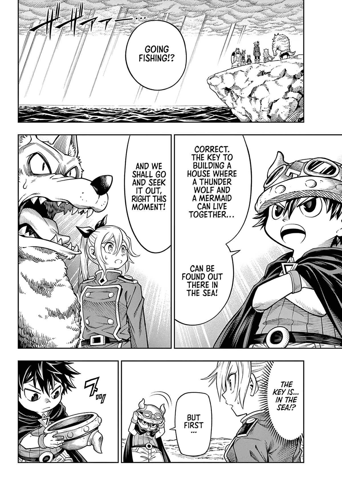 Soara and the Monster's House Chapter 6 page 2 - Chapter 6: From Architects to Pirates