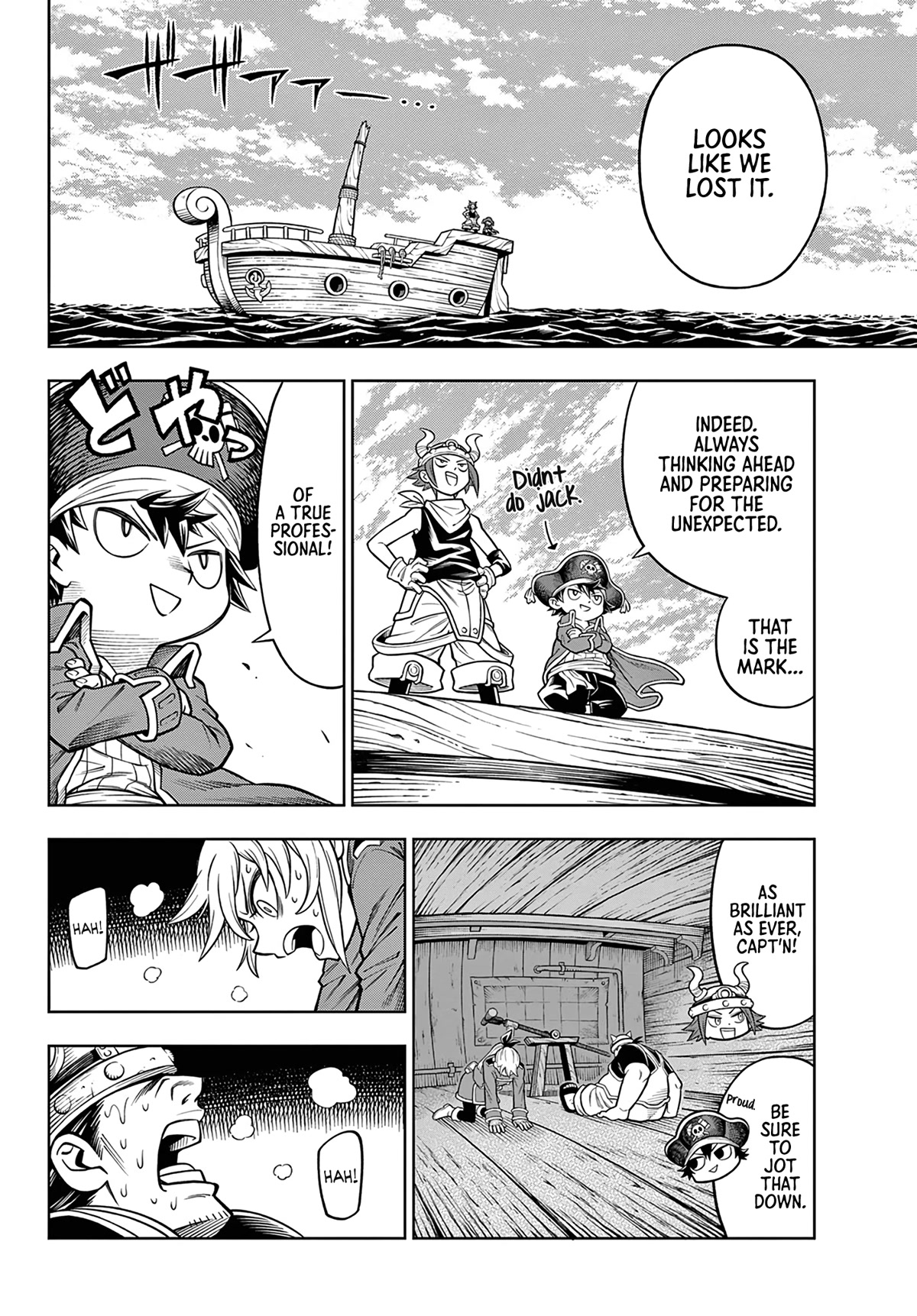 Soara and the Monster's House Chapter 6 page 22 - Chapter 6: From Architects to Pirates